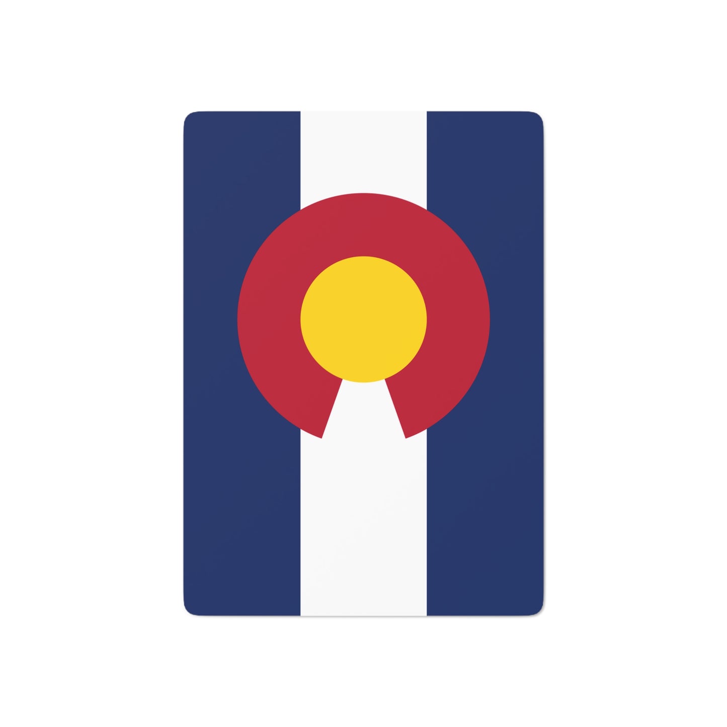 Colorado State Flag Poker Cards