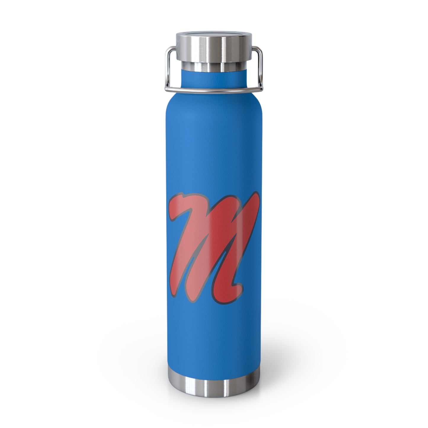 University of Mississippi "M" Copper Vacuum Insulated Bottle, 22oz