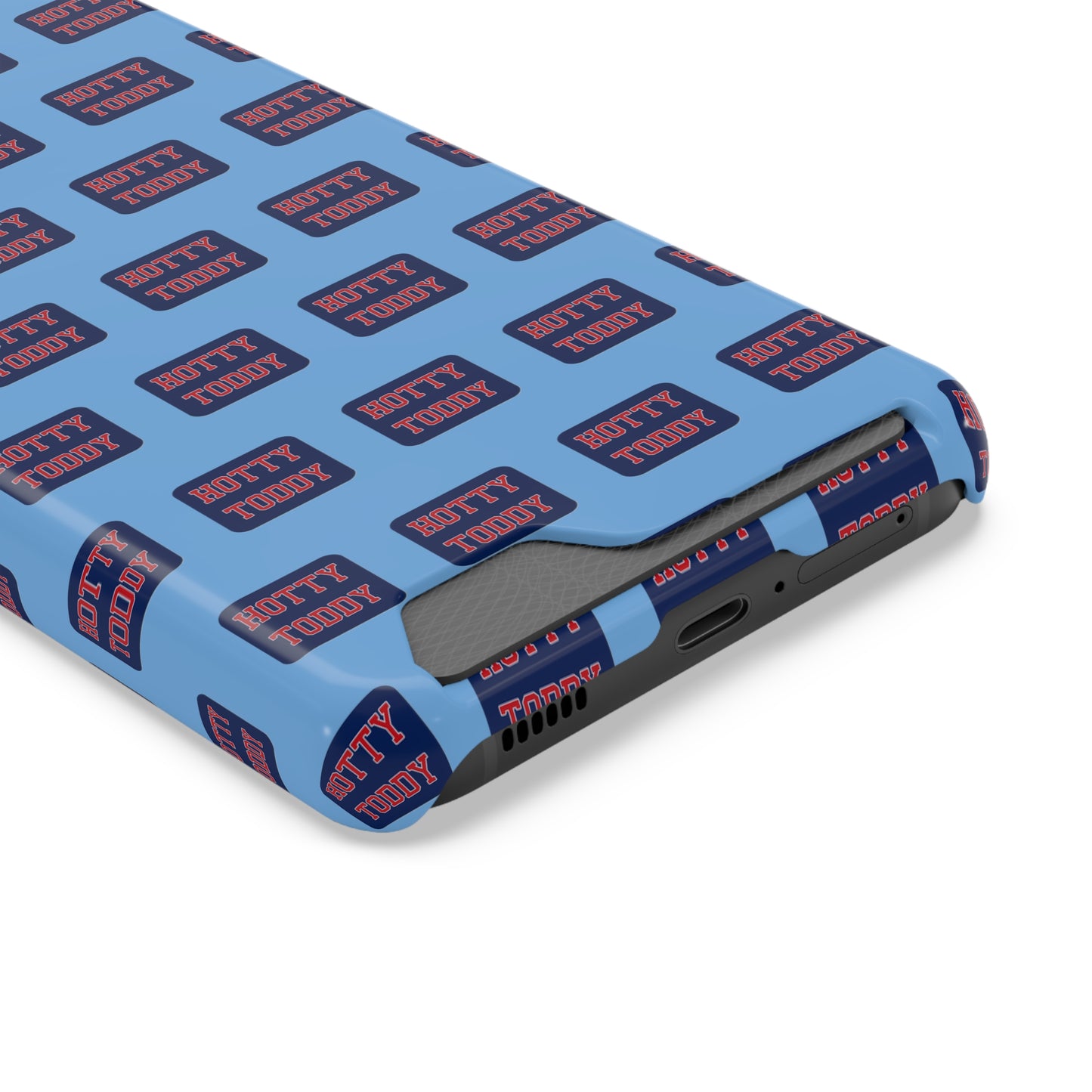 iPhone and Samsung Hotty Toddy (BLUE) Phone Case With Card Holder
