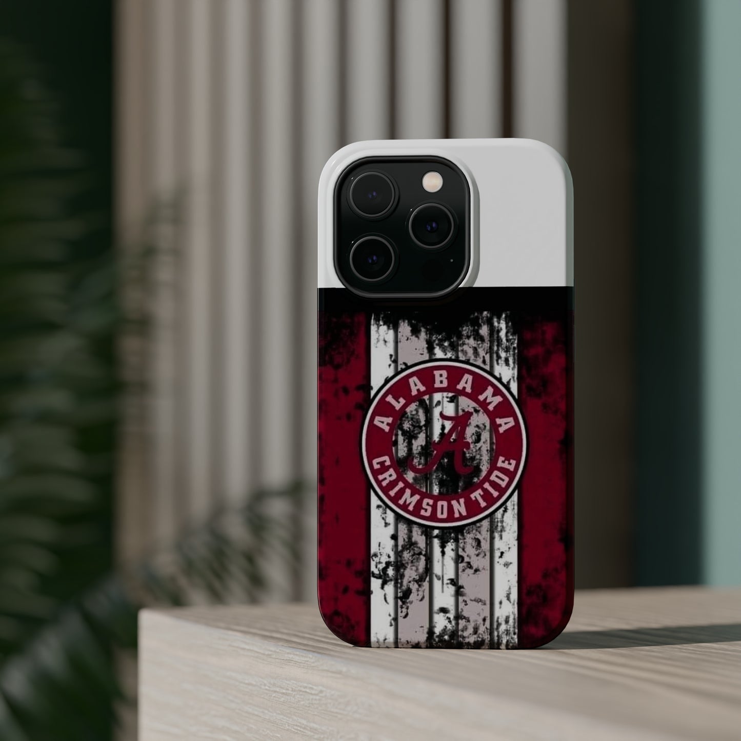 Alabama Crimson Tide MagSafe Tough Cases (White)