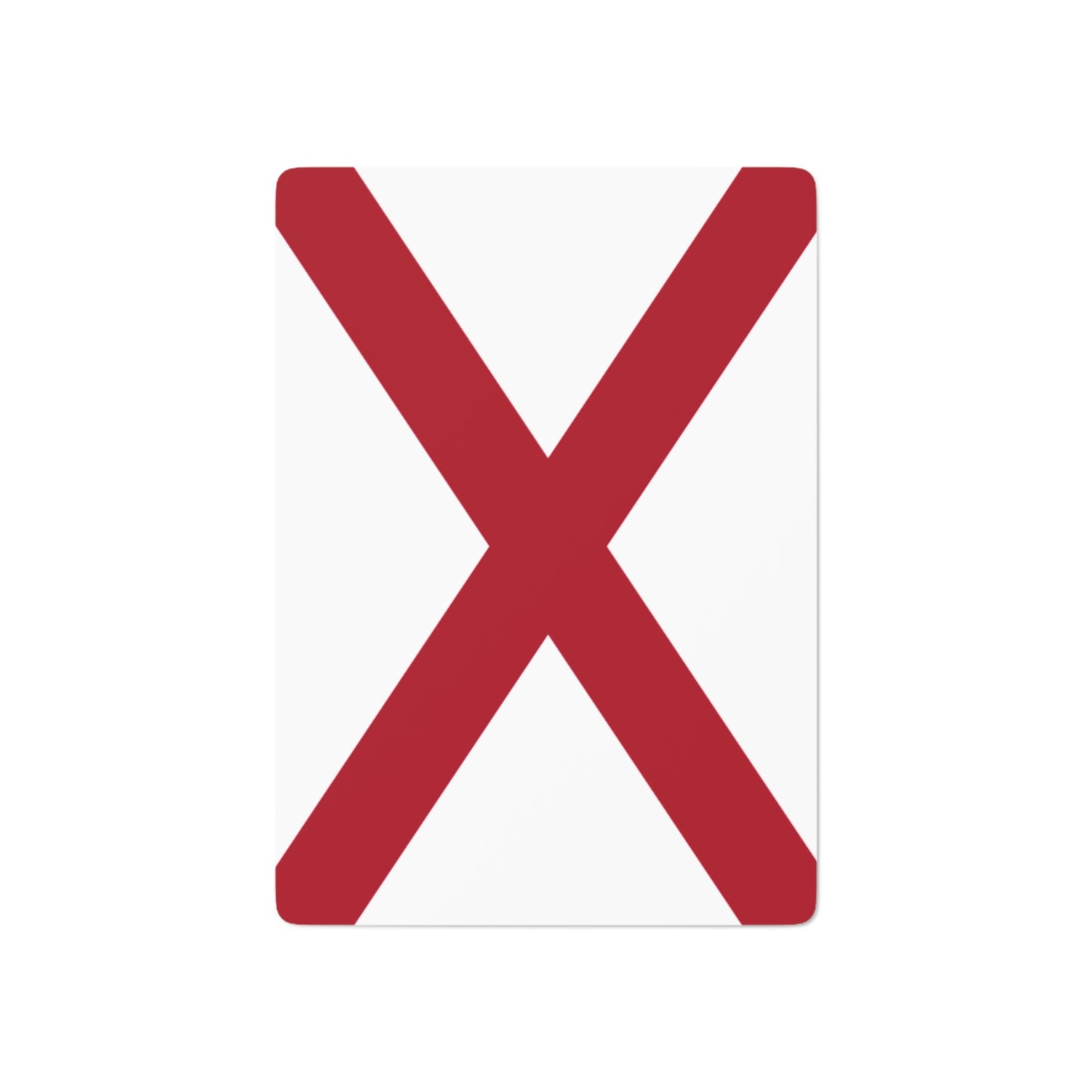 Alabama State Flag Poker Cards