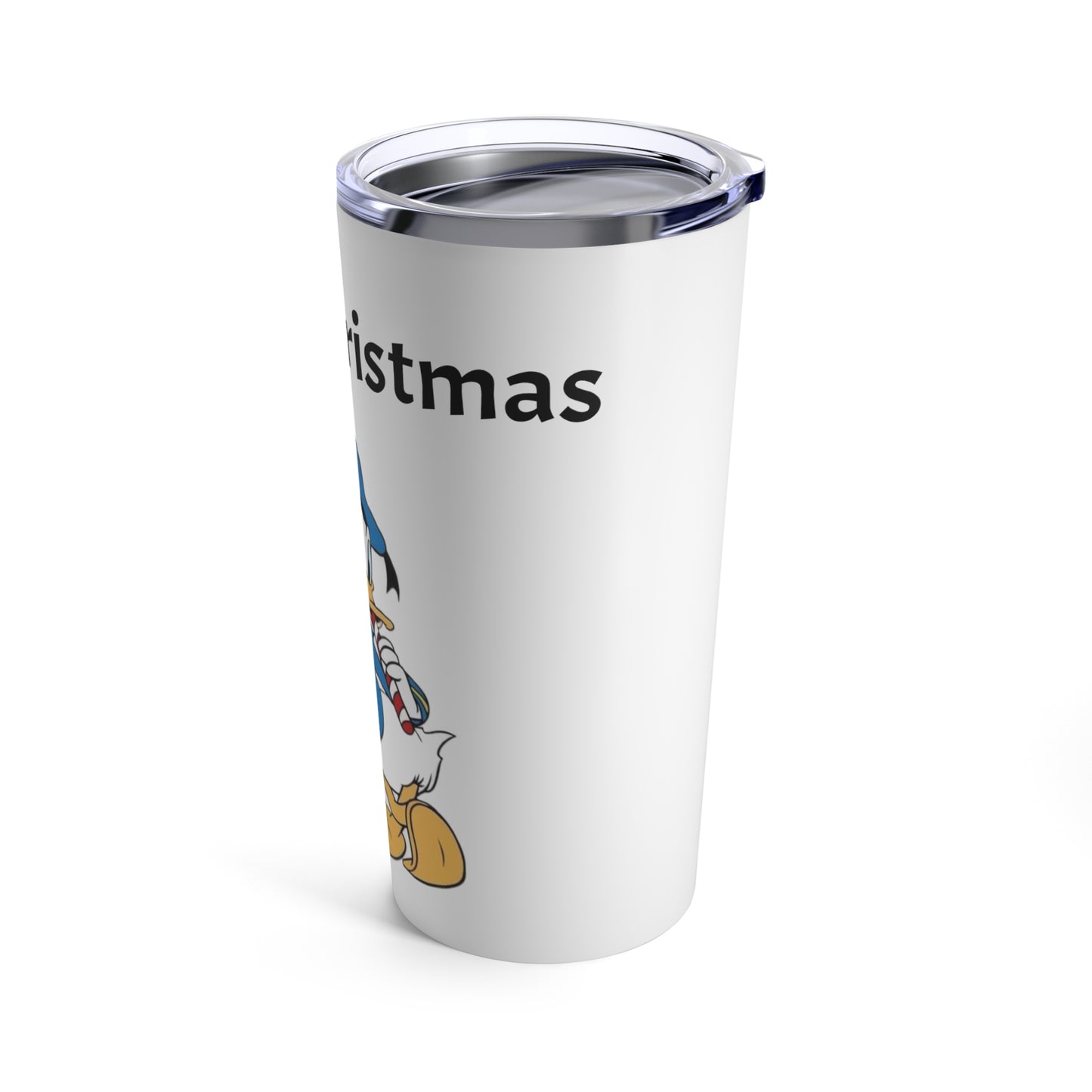 Merry Christmas Donald Duck Tumbler 20oz