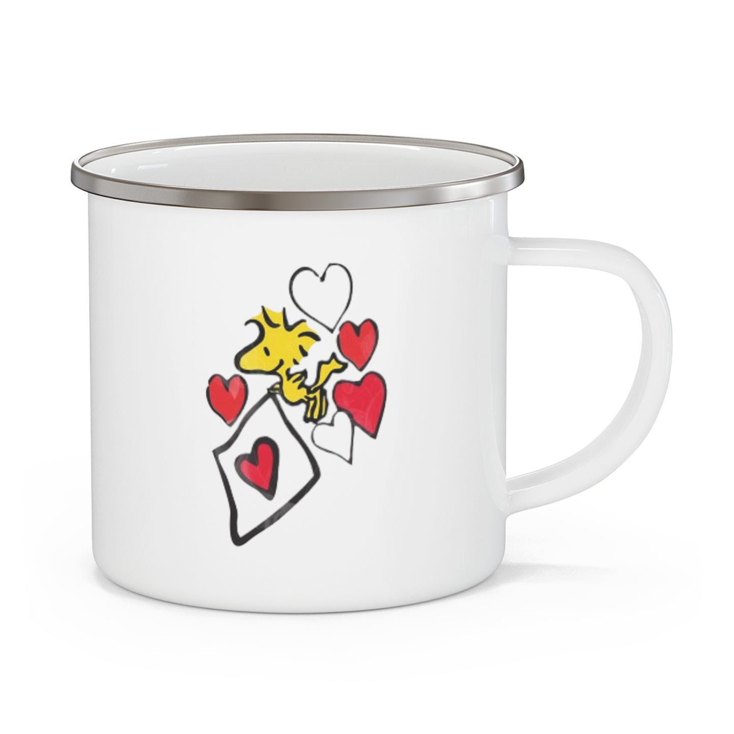 Woodstock Enamel Camping Mug