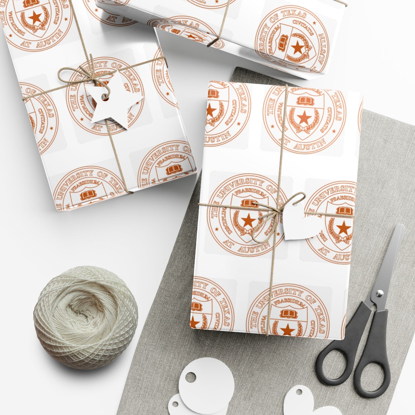 University of Texas Gift Wrap Papers