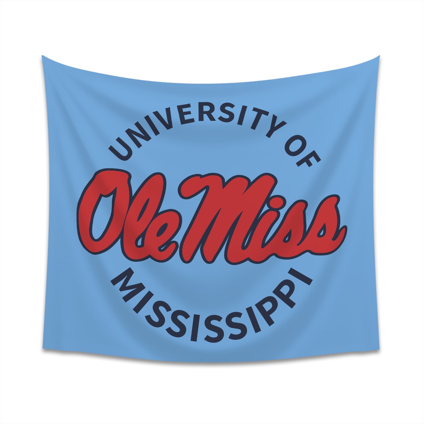 Ole Miss University Printed Wall Tapestry