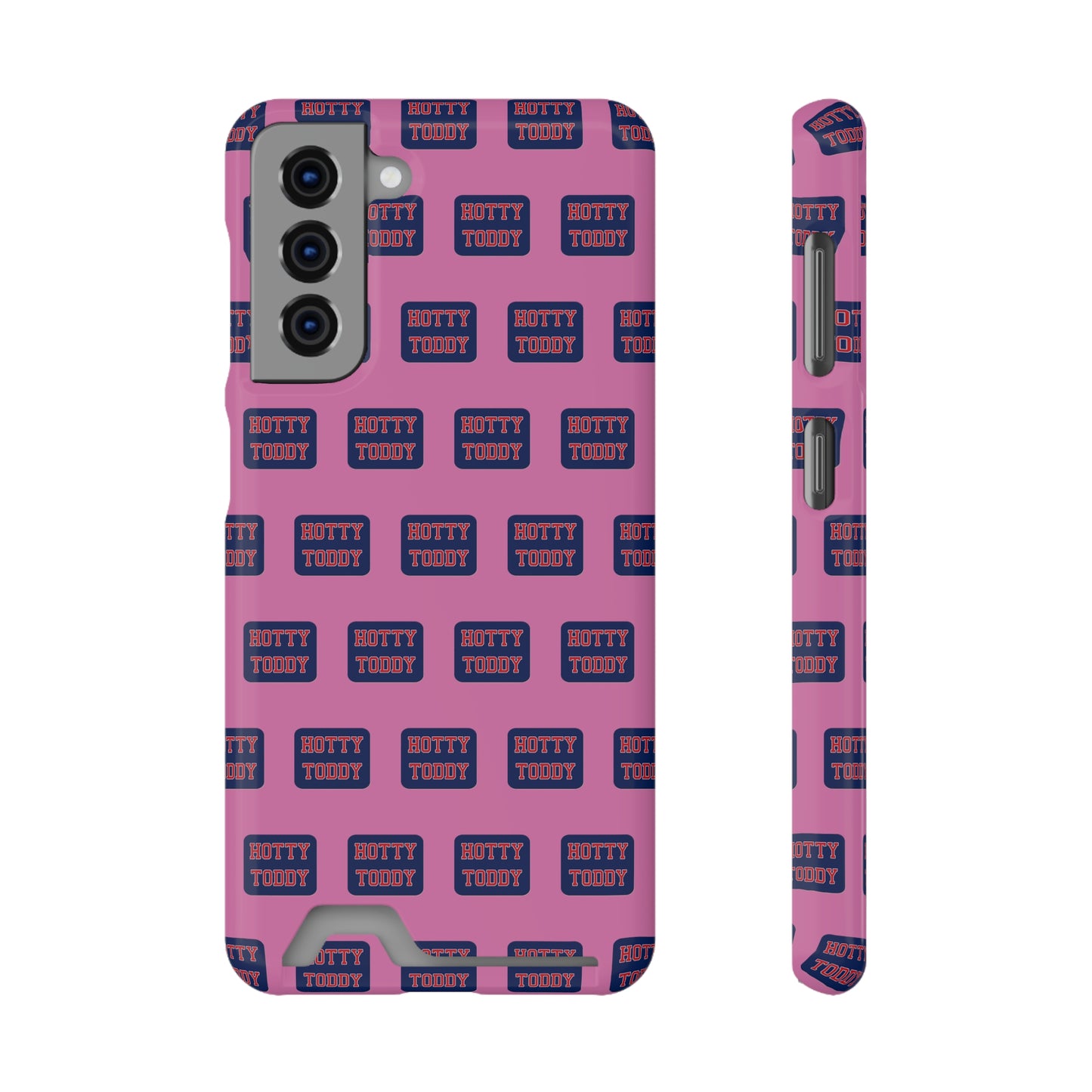 iPhone and Samsung Hotty Toddy (PINK) Phone Case With Card Holder