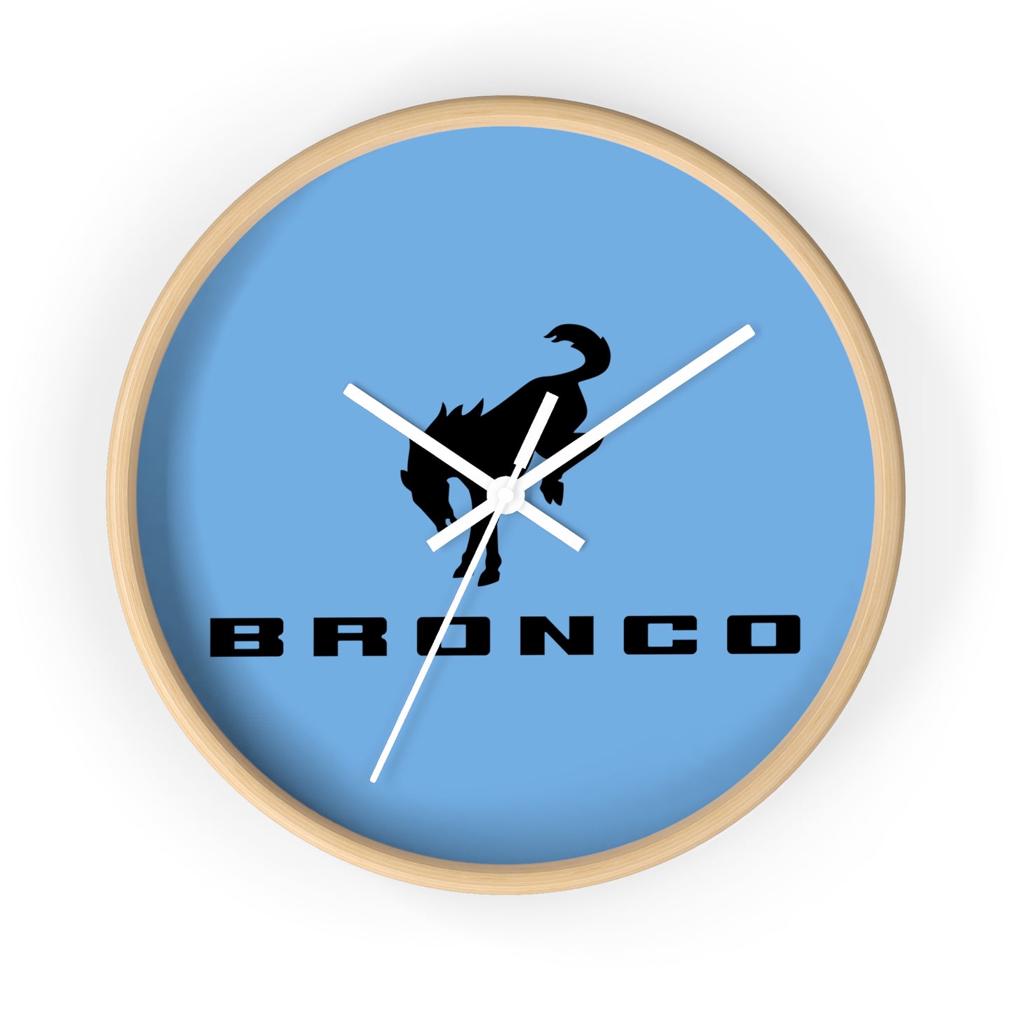Bronco (Blue) Wall Clock