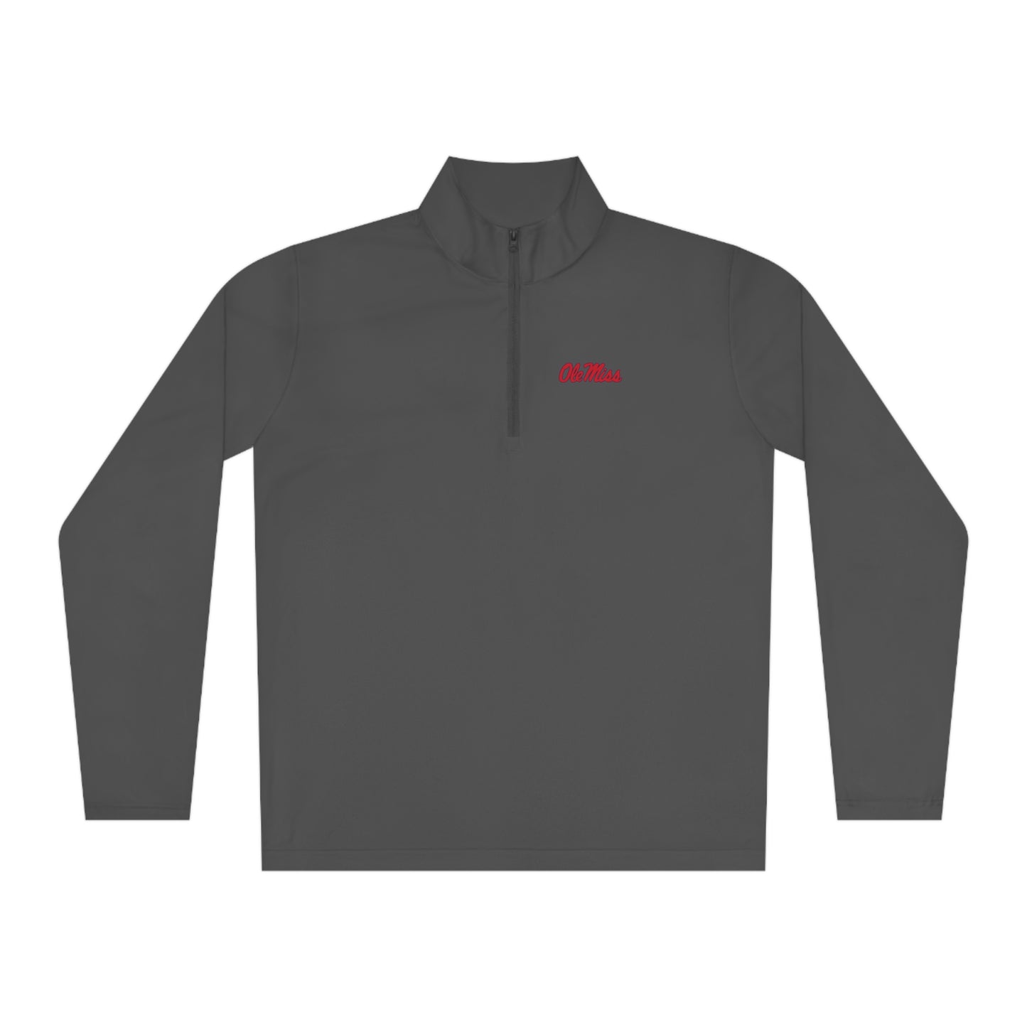 Ole Miss Unisex Quarter-Zip Pullover