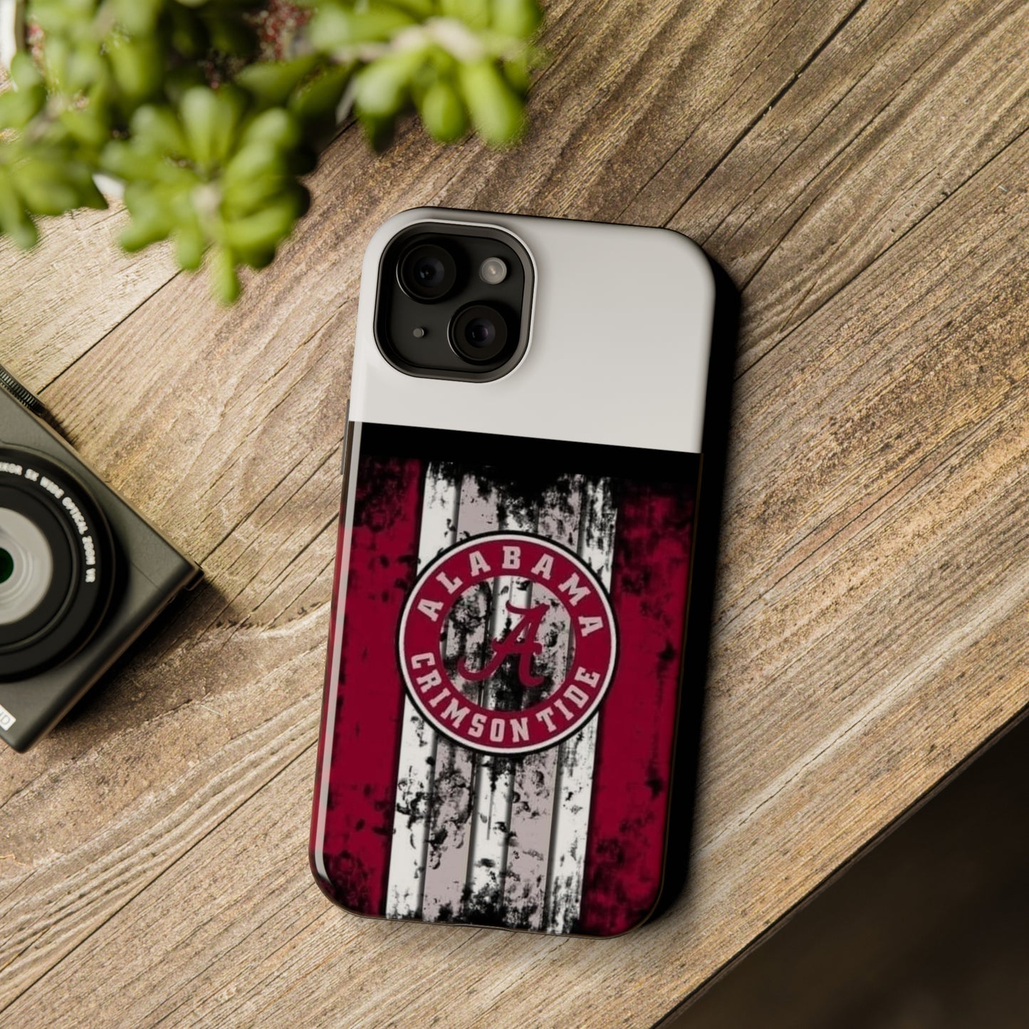 Alabama Crimson Tide MagSafe Tough Cases (White)