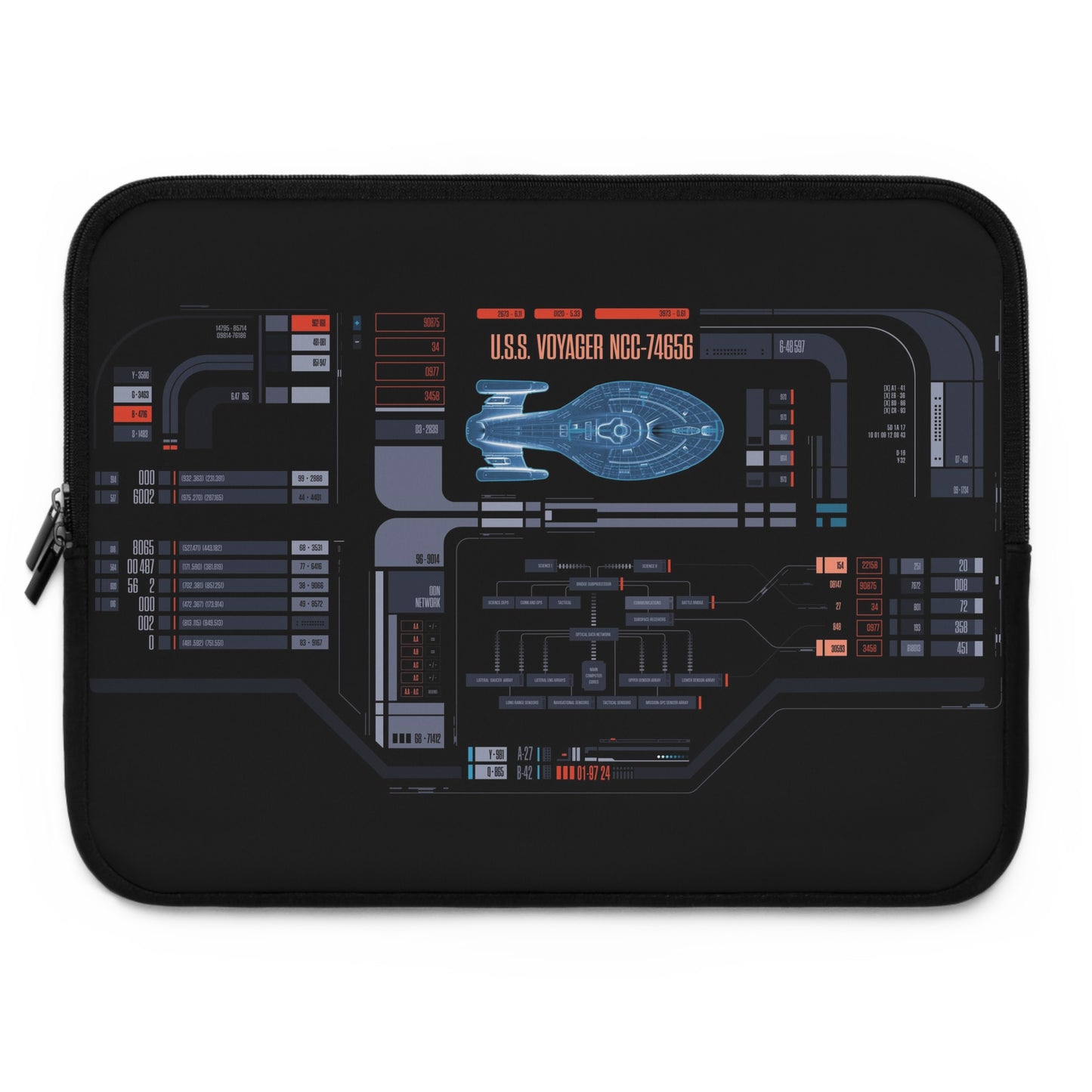 USS Voyager Laptop Sleeve