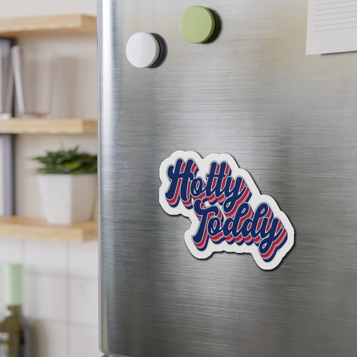 Hotty Toddy Die-Cut Magnets