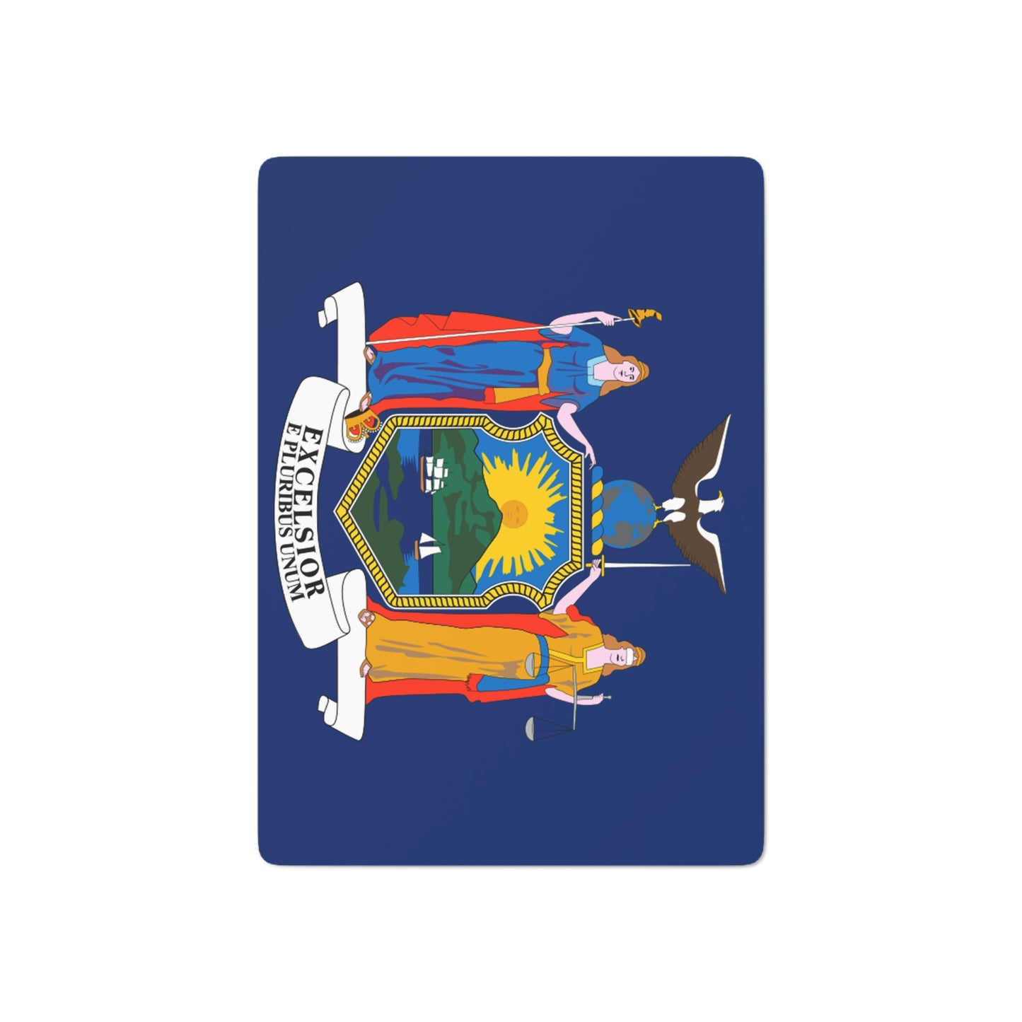 New York State Flag Poker Cards
