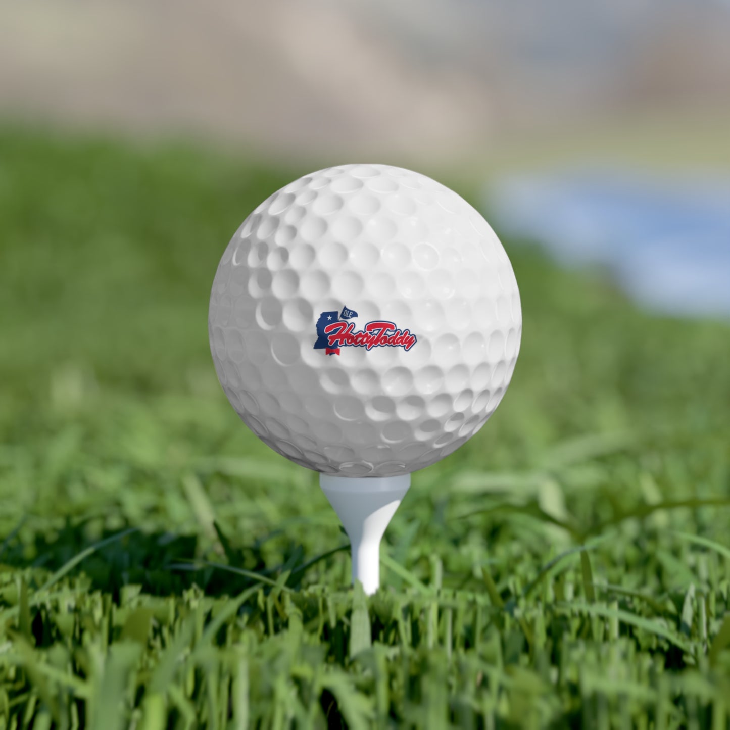 Hotty Toddy Golf Balls, 6pcs