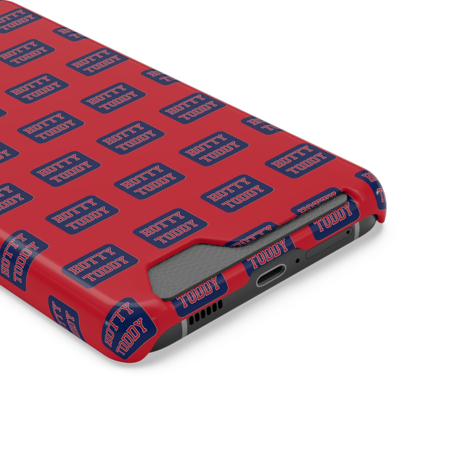 iPhone and Samsung Hotty Toddy (RED) Phone Case With Card Holder