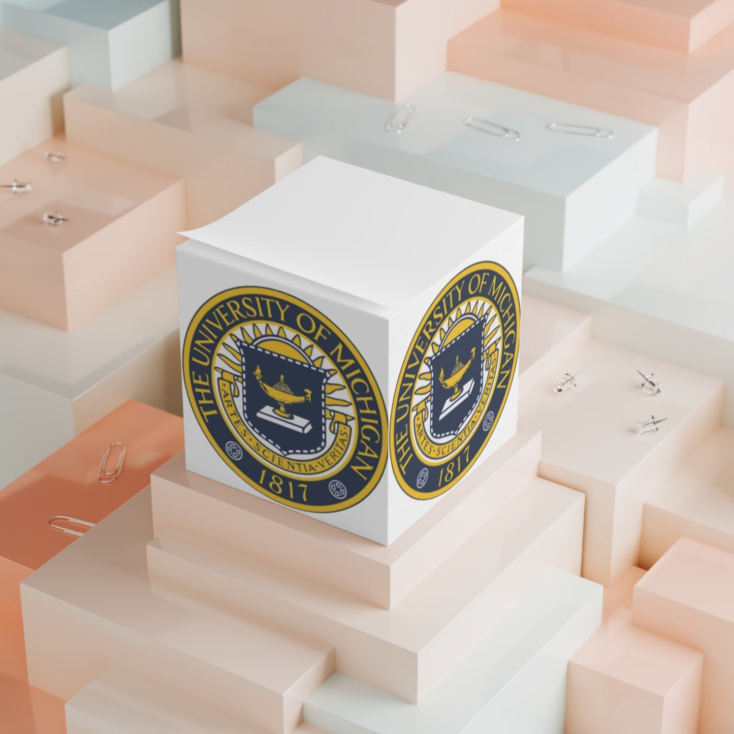 University of Michigan Note Cube