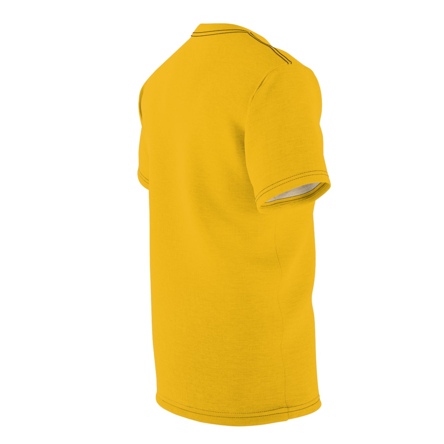 Bronco (YELLOW) Unisex Cut & Sew Tee (AOP)