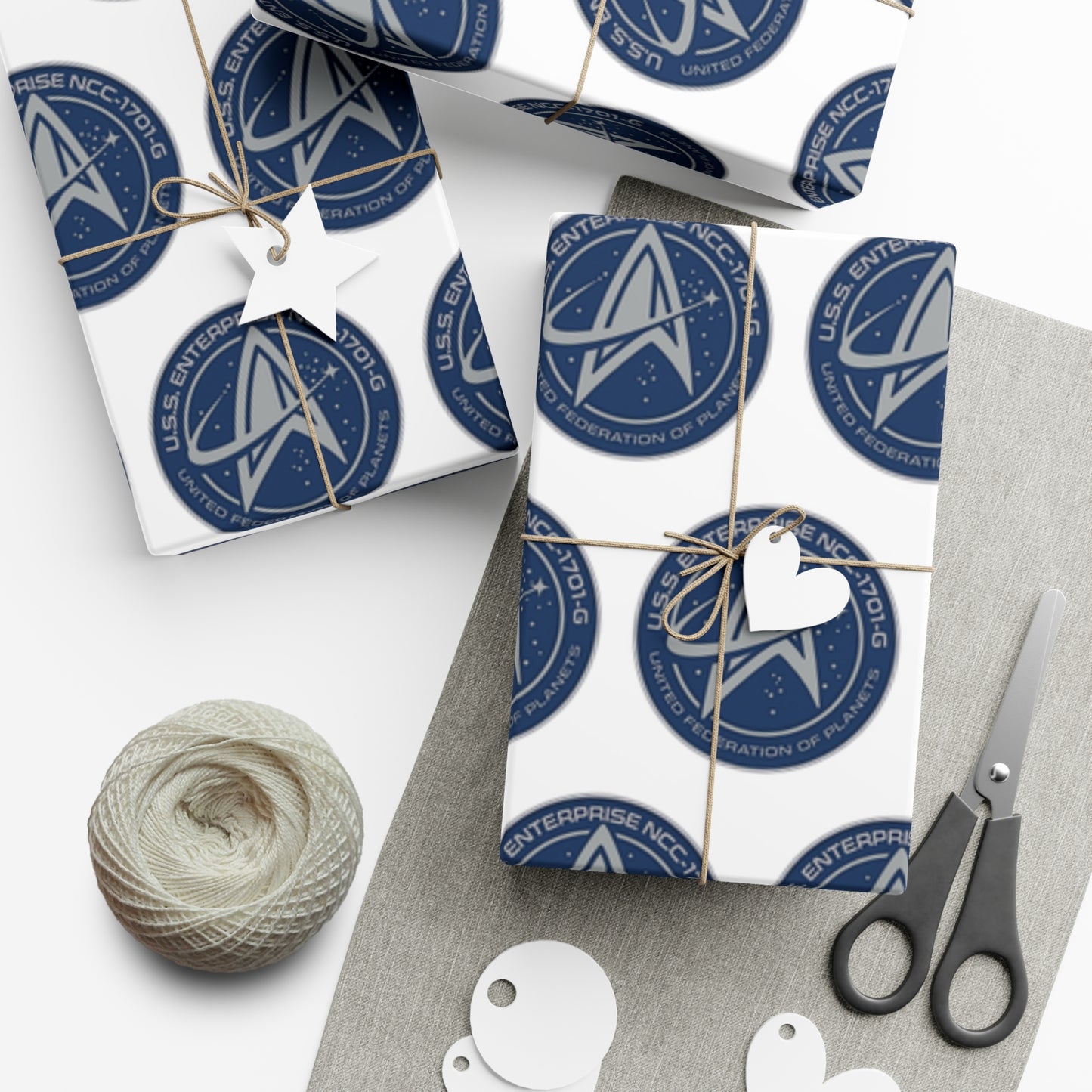 USS Enterprise 1701-G Gift Wrap Papers