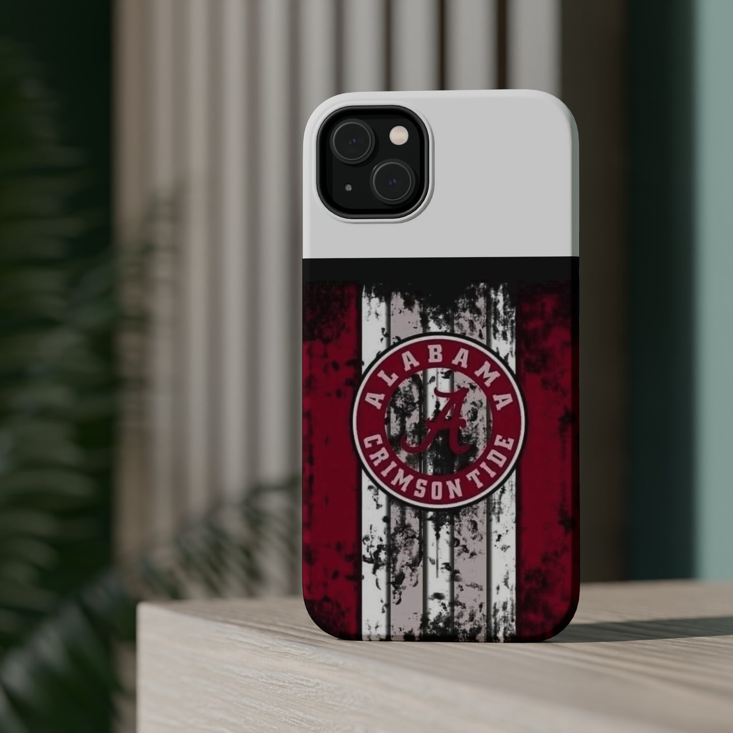 Alabama Crimson Tide MagSafe Tough Cases (White)