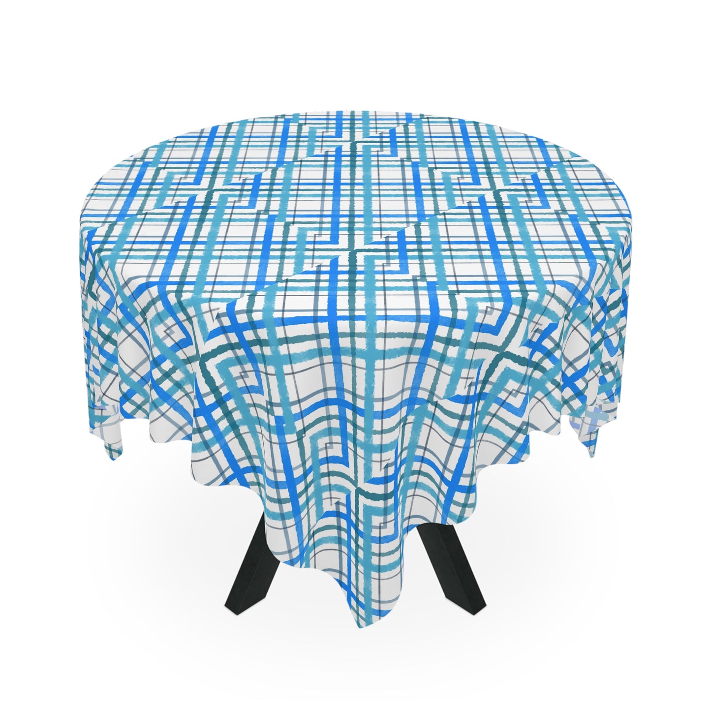 Watercolor Blues Tablecloth