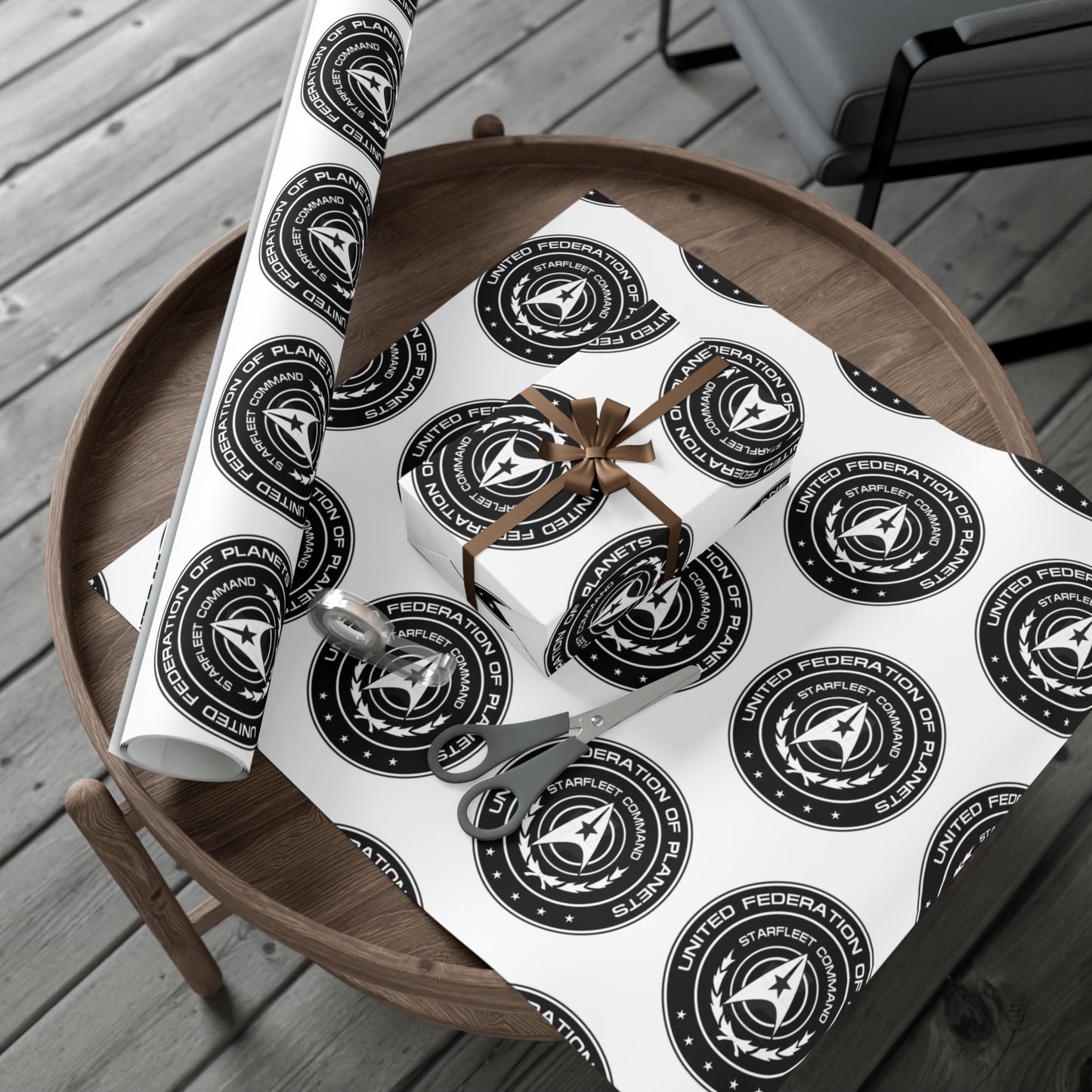 United Federation of Planets Gift Wrap Papers