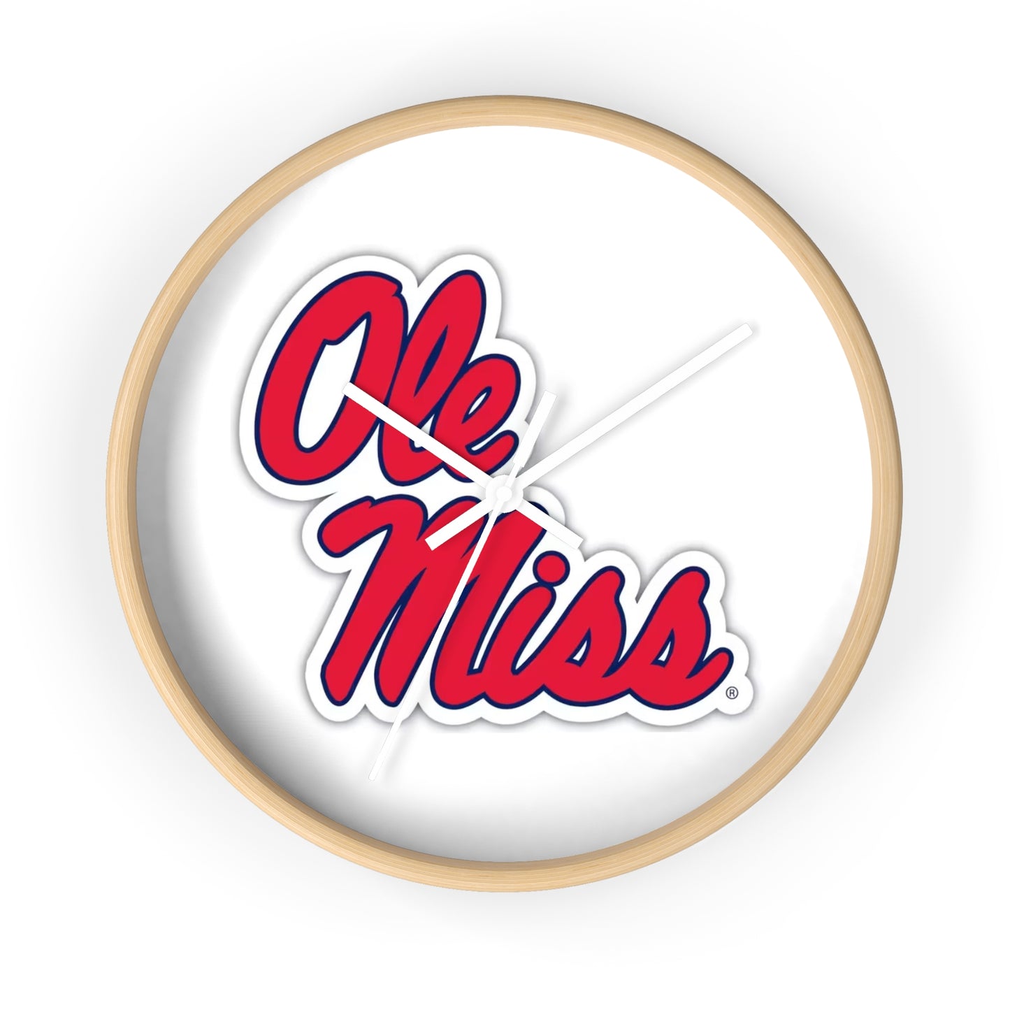 Ole Miss Wall Clock