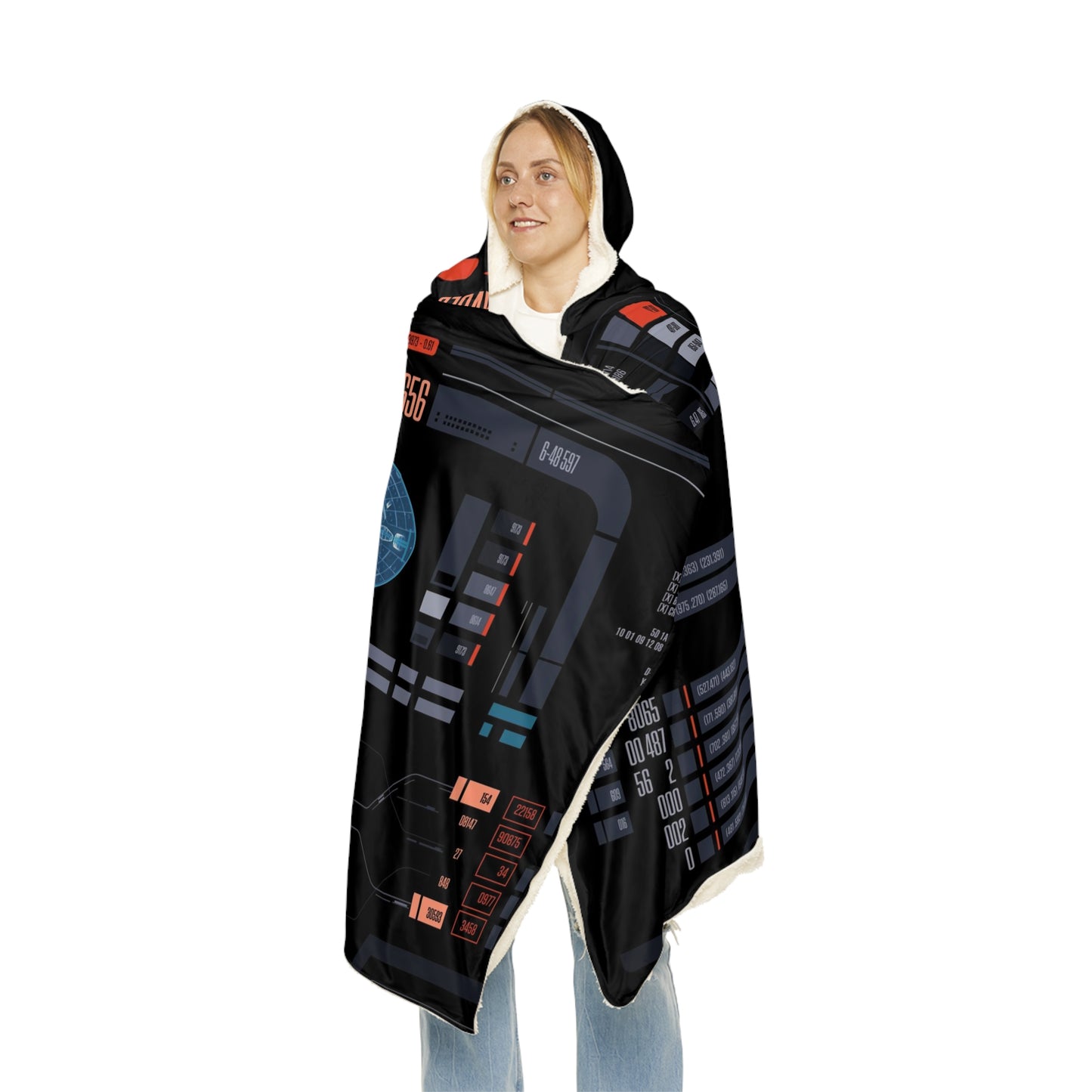 USS Voyager Snuggle Blanket