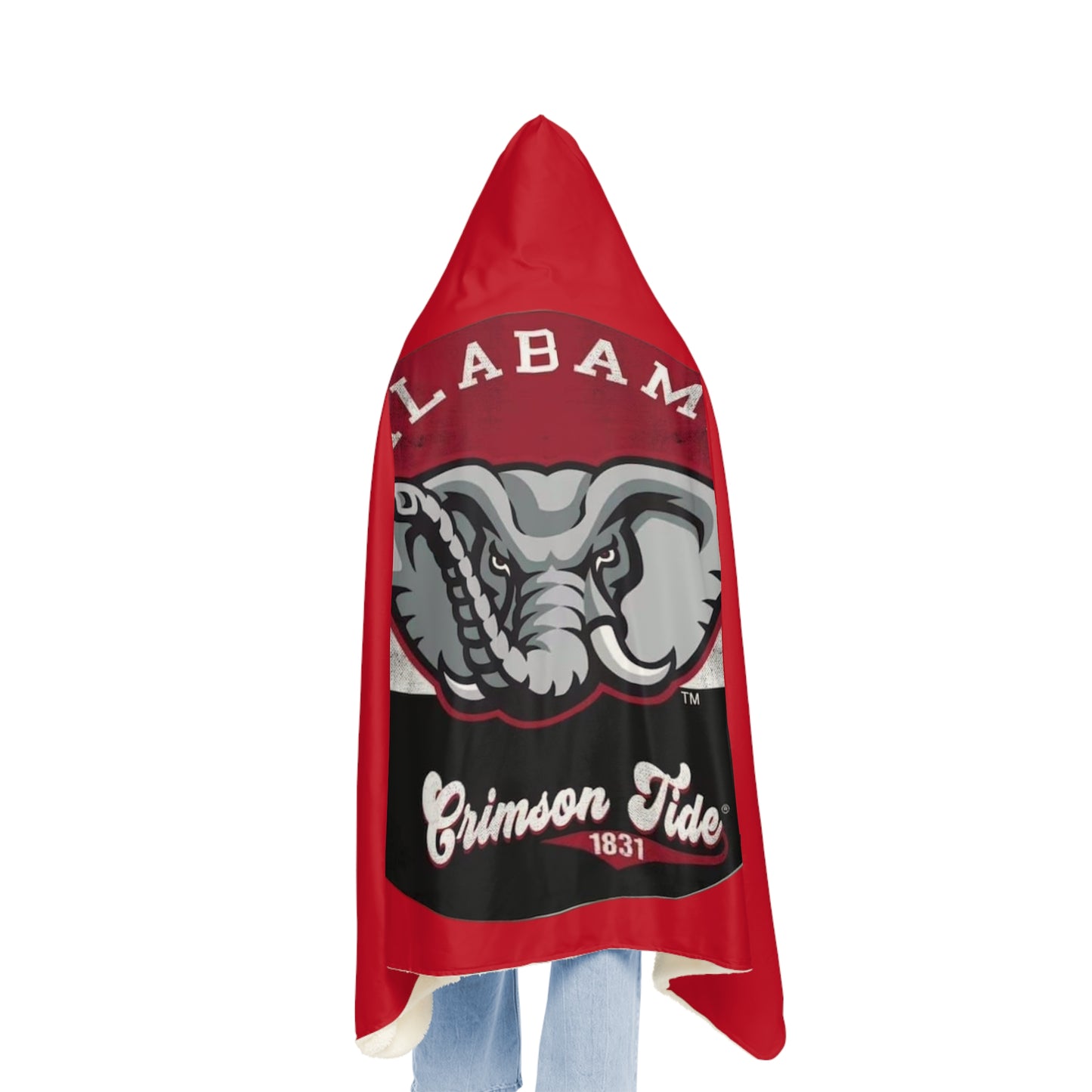 Alabama Roll Tide (Red) Snuggle Blanket