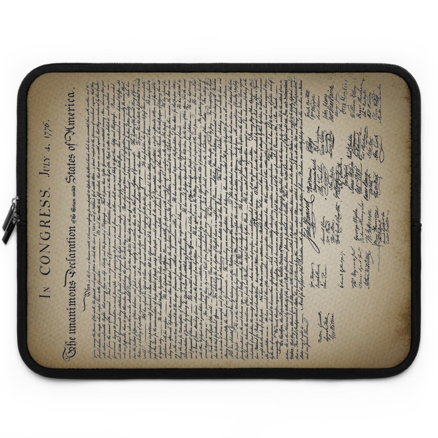 Declaration of Independence Laptop Sleeve