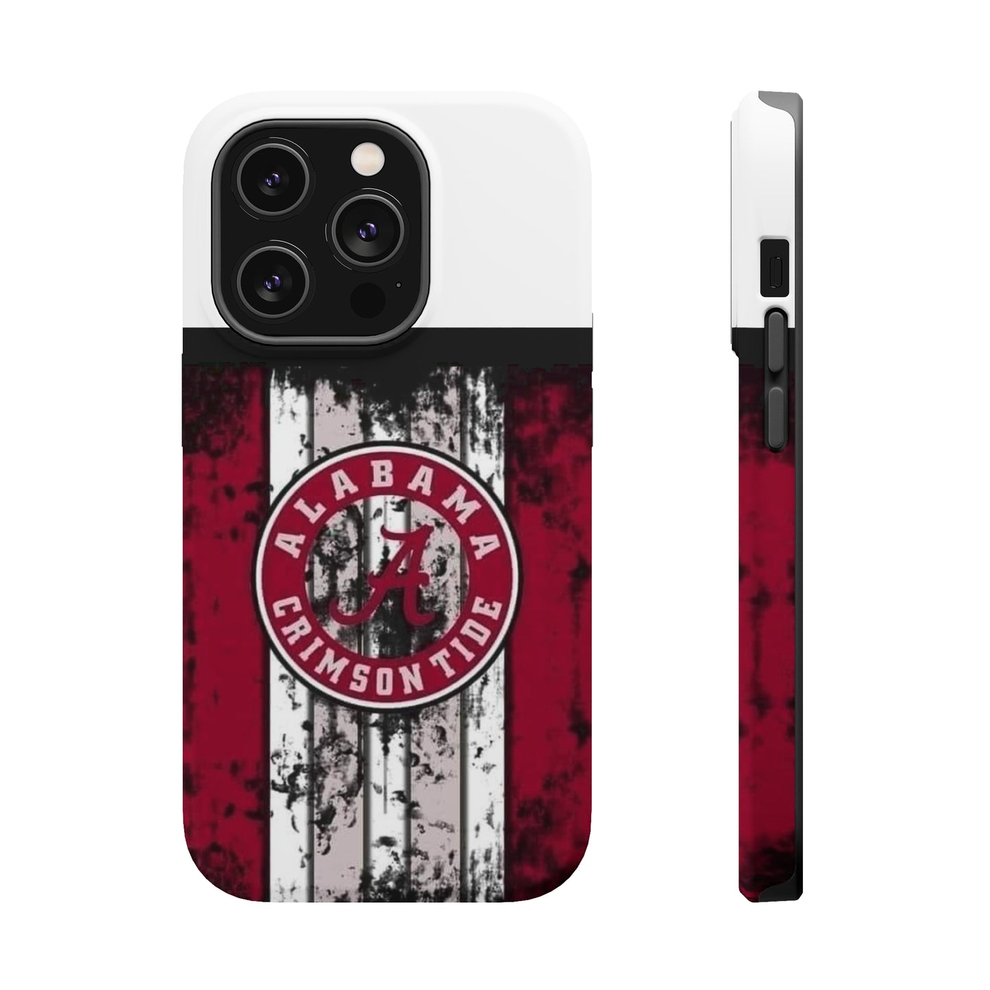 Alabama Crimson Tide MagSafe Tough Cases (White)