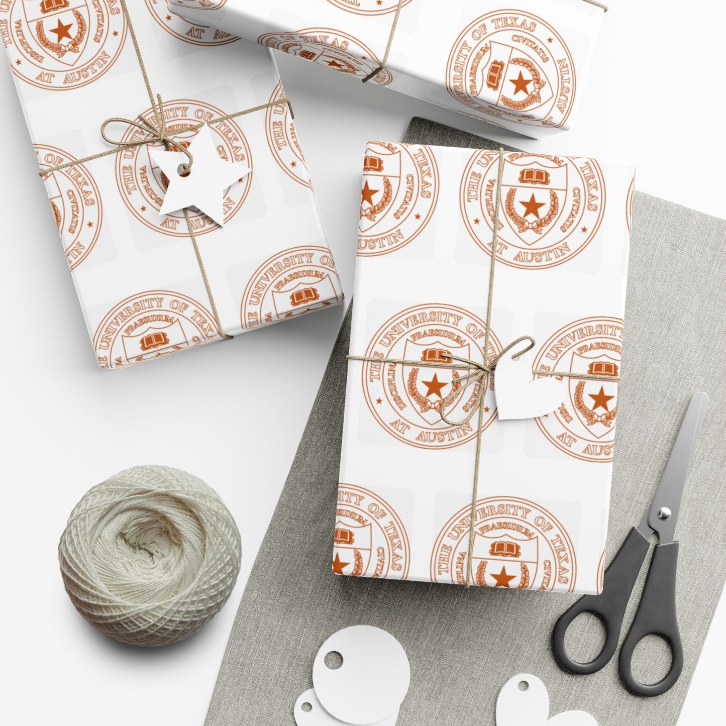 University of Texas Gift Wrap Papers