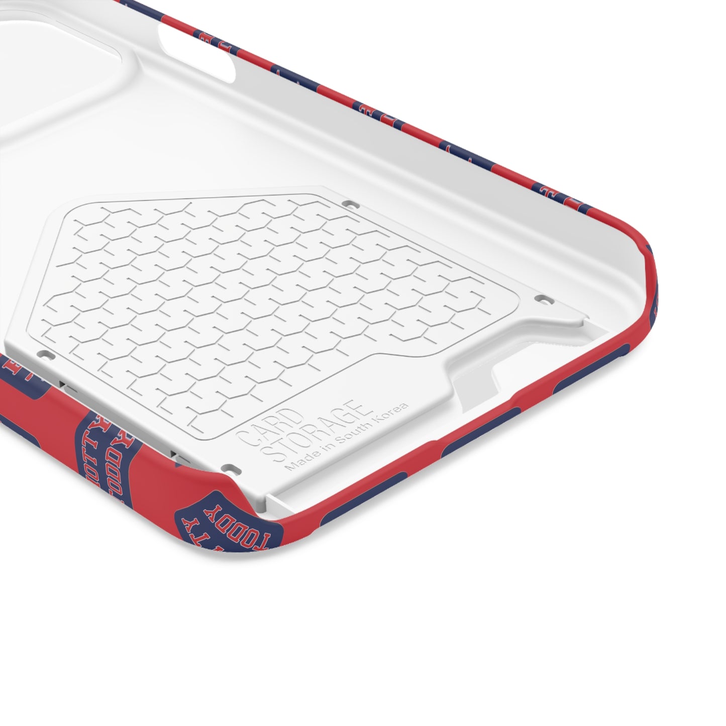 iPhone and Samsung Hotty Toddy (RED) Phone Case With Card Holder