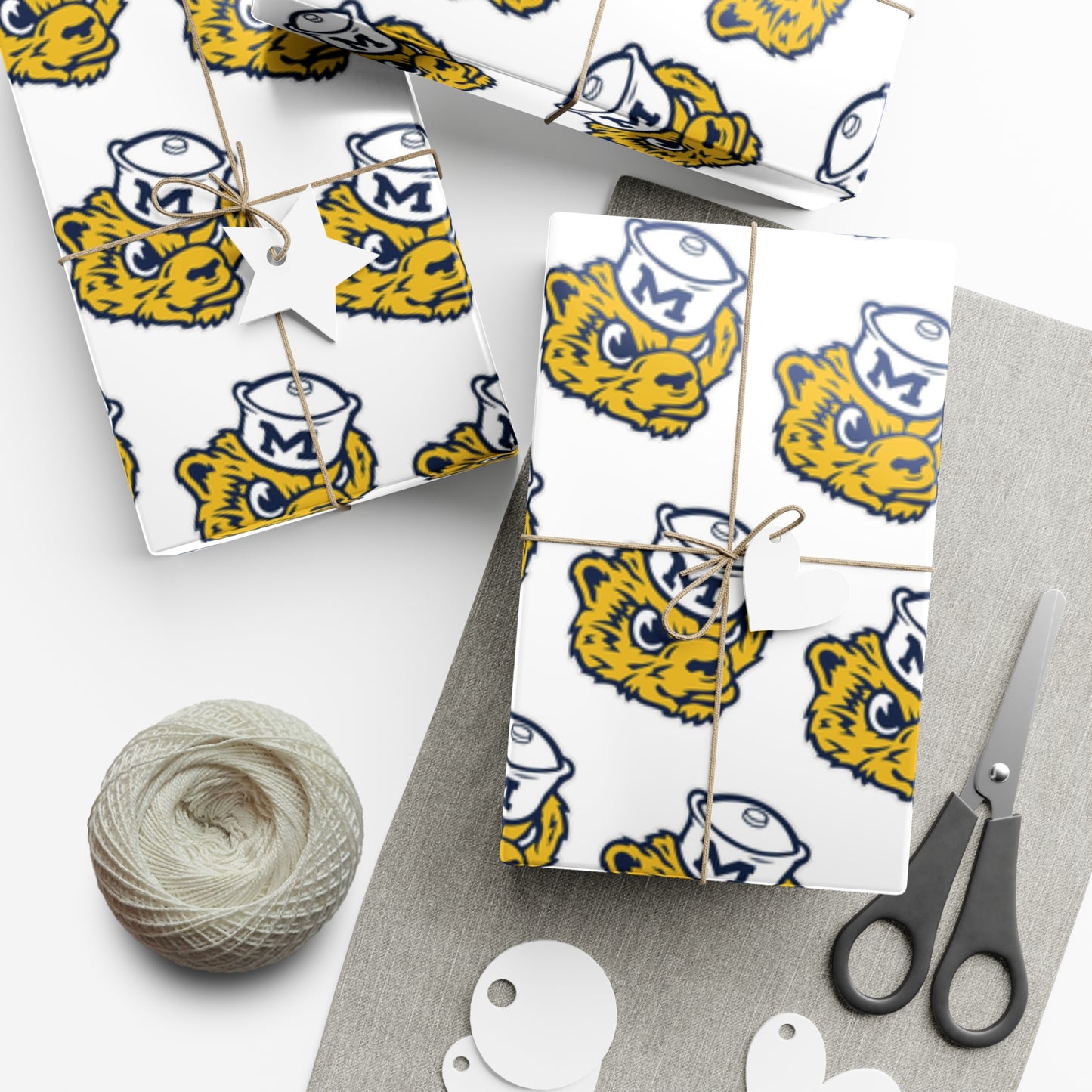 University of Michigan Wolverines Gift Wrap Papers