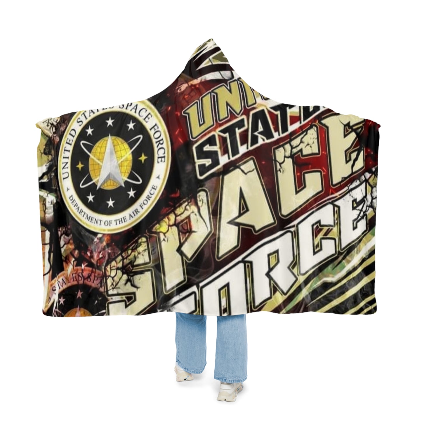US Space Force Snuggle Blanket