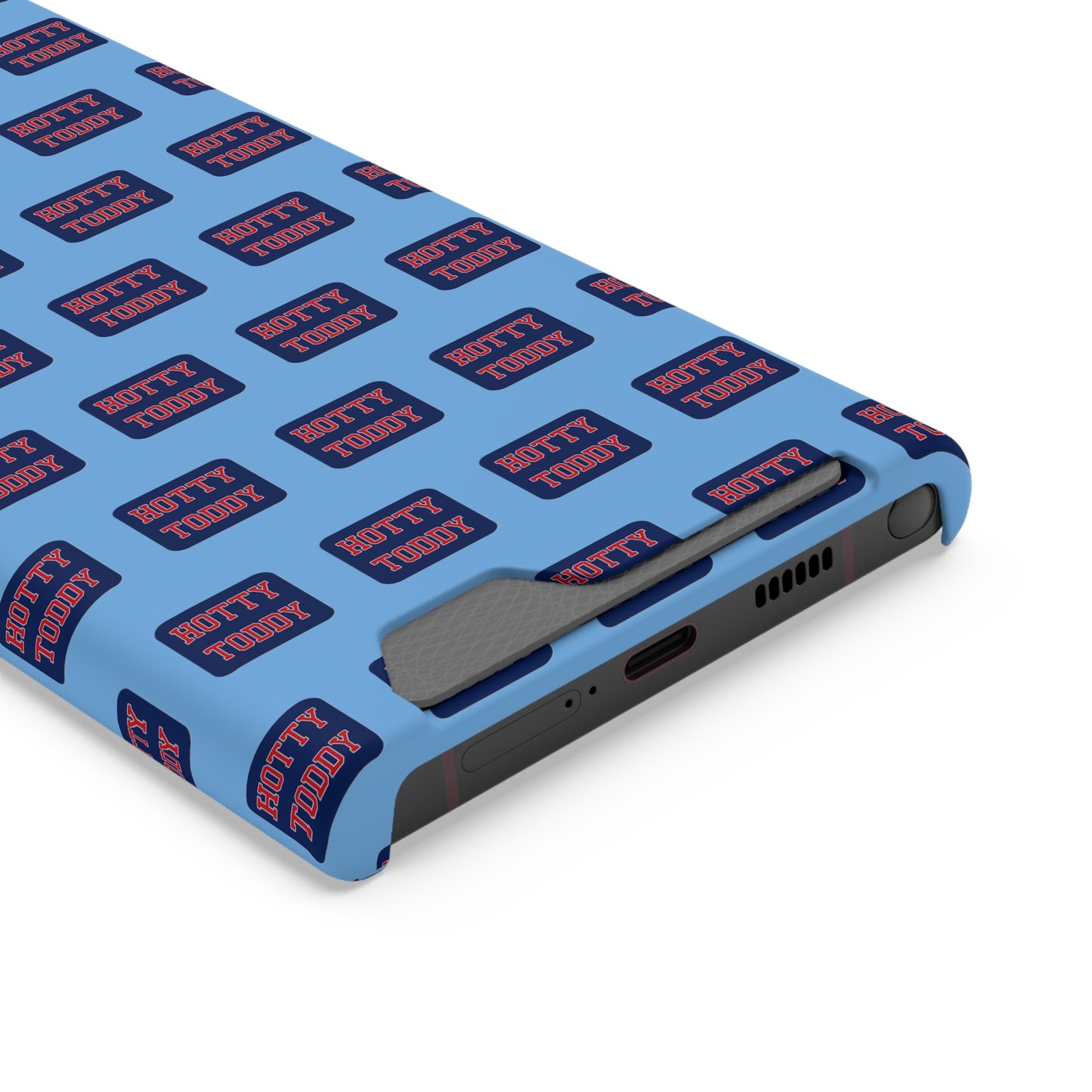 iPhone and Samsung Hotty Toddy (BLUE) Phone Case With Card Holder