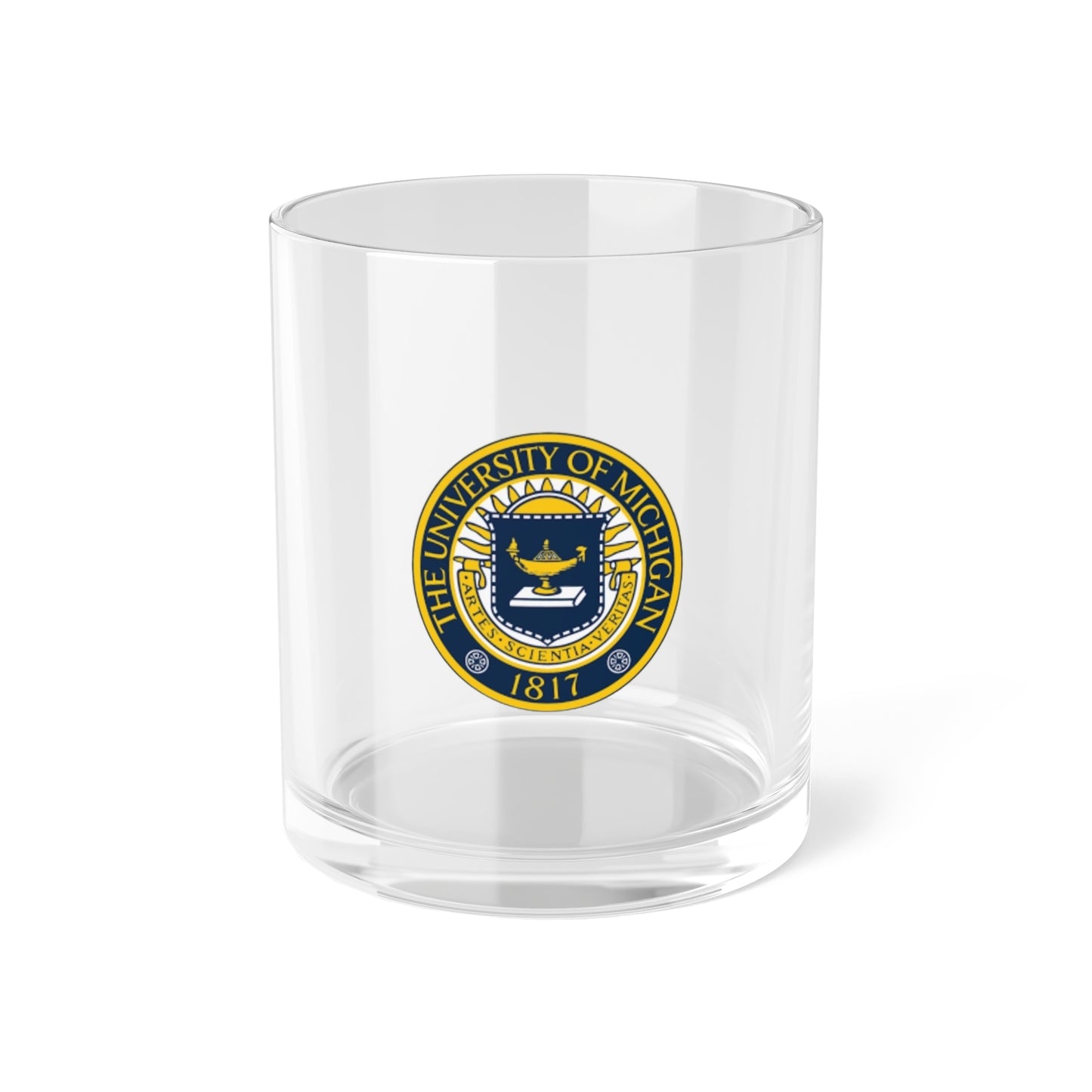 University of Michigan Bar Glass