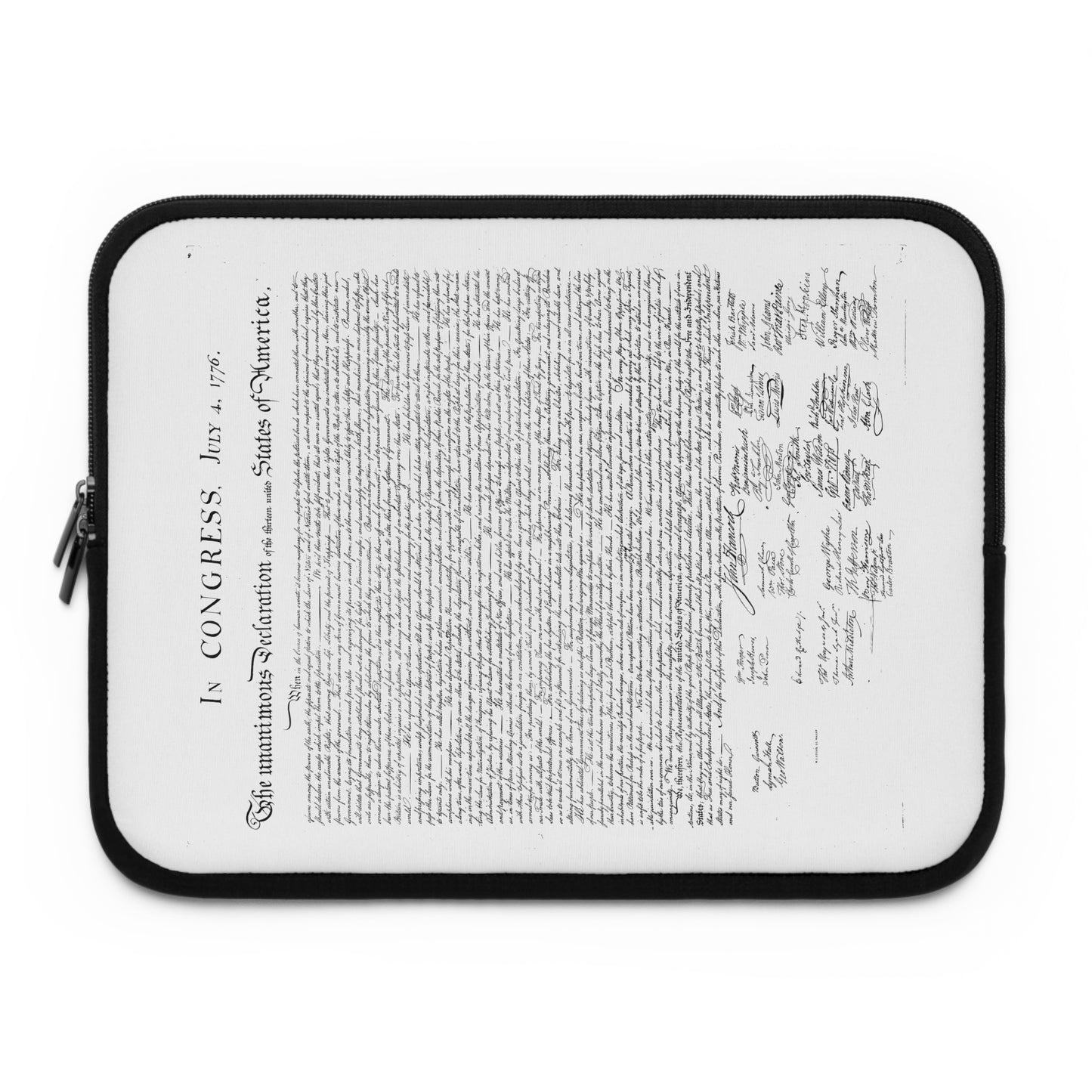 Declaration of Independence Laptop Sleeve