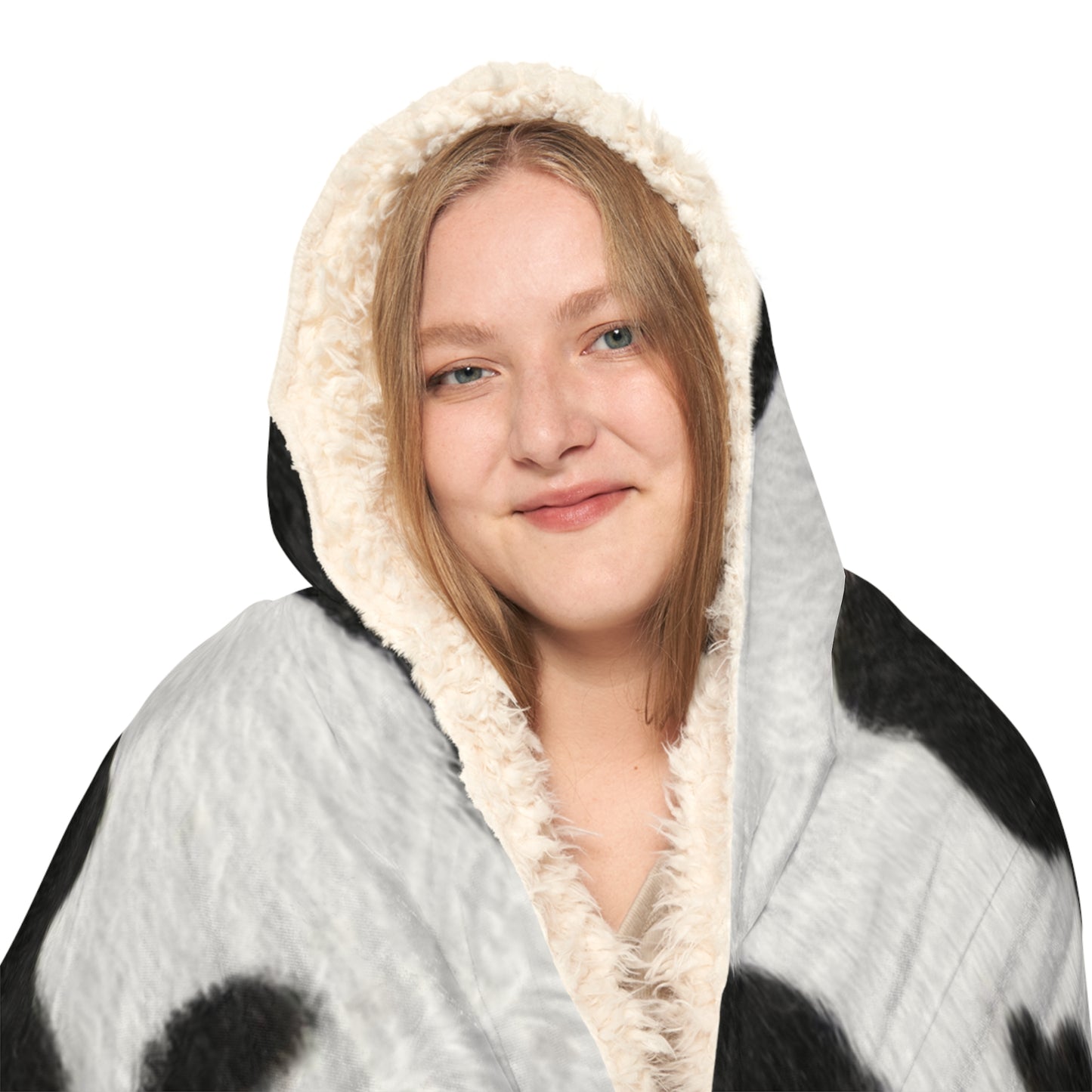 Cow Print Snuggle Blanket