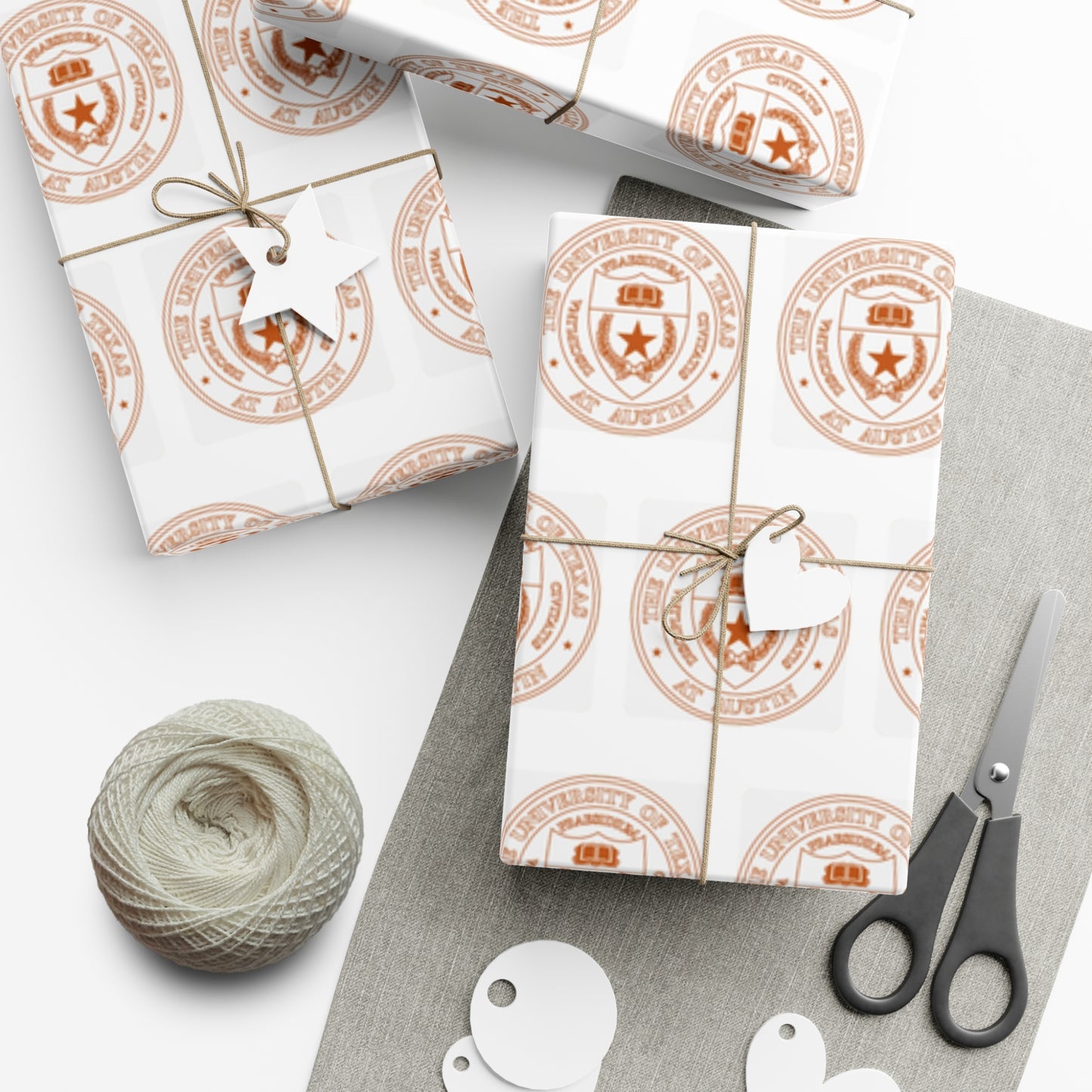 University of Texas Gift Wrap Papers