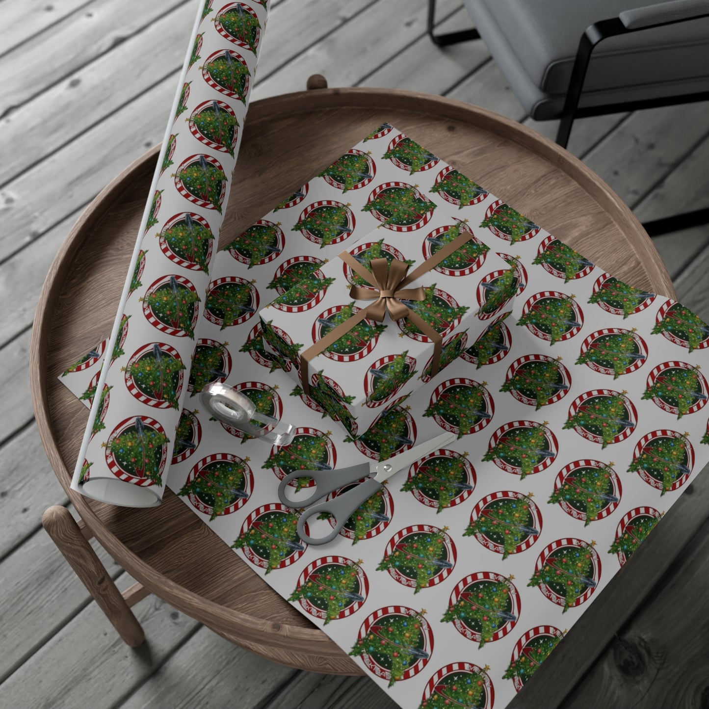 Star Trek Christmas Tree Gift Wrap Papers