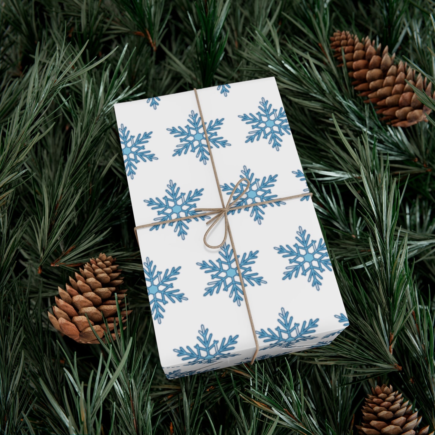 Snowflake Gift Wrap Papers