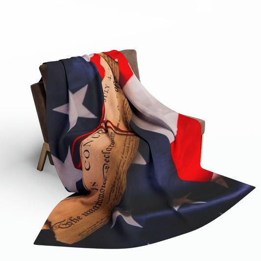 Declaration of Independence Arctic Fleece Blanket