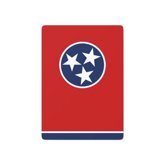 Tennessee State Flag Poker Cards