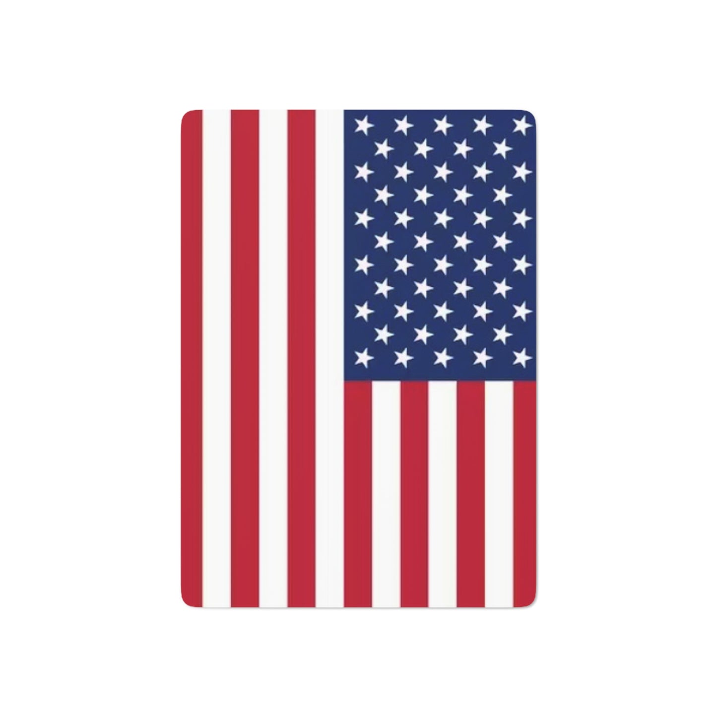 American Flag Poker Cards