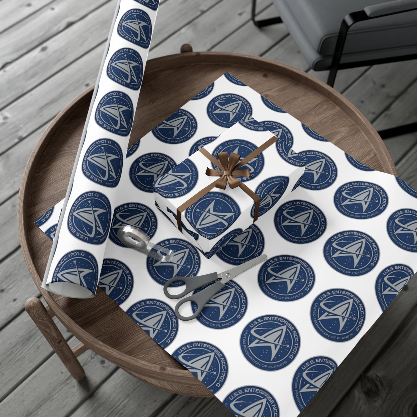 USS Enterprise 1701-G Gift Wrap Papers