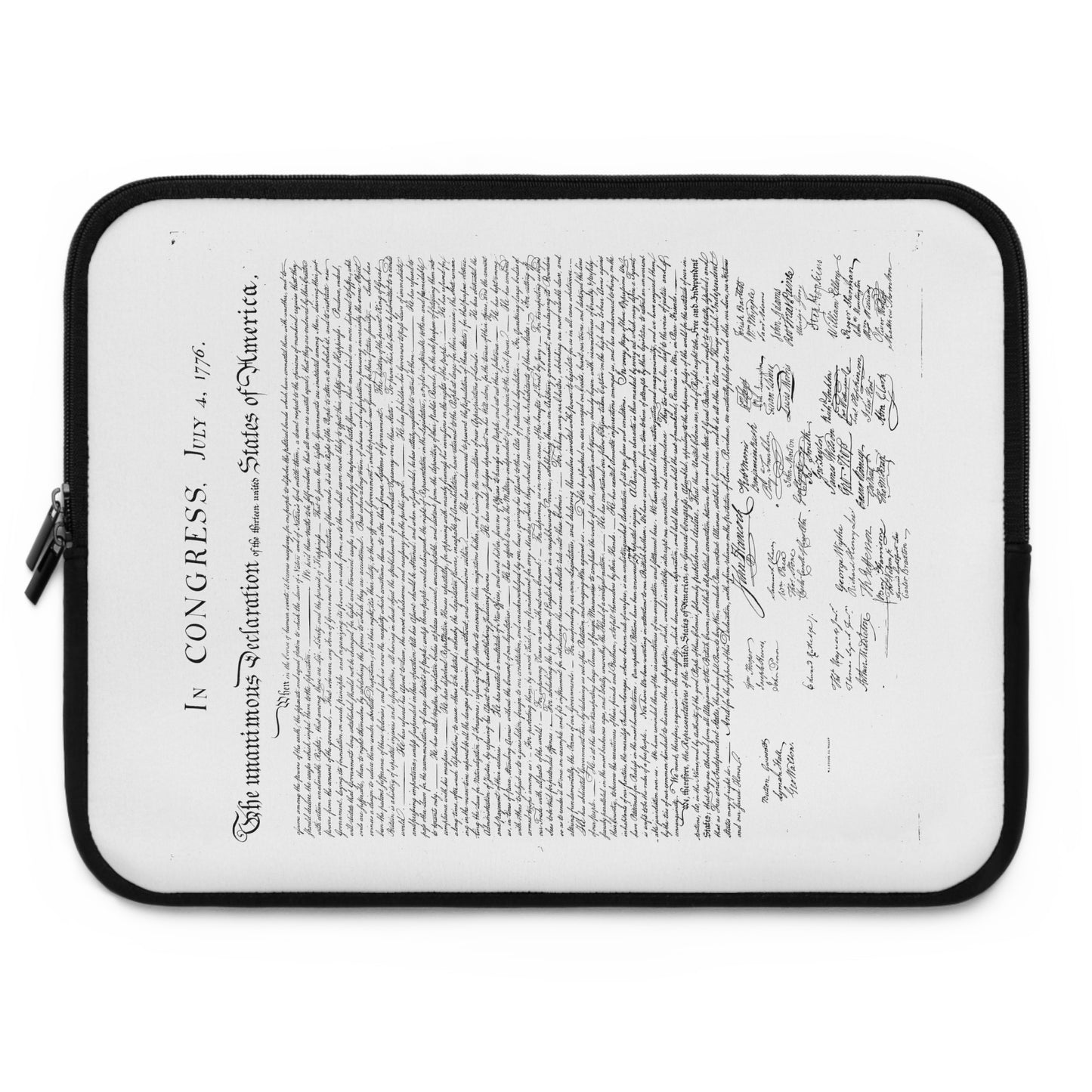 Declaration of Independence Laptop Sleeve