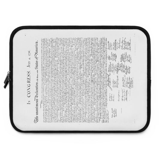 Declaration of Independence Laptop Sleeve