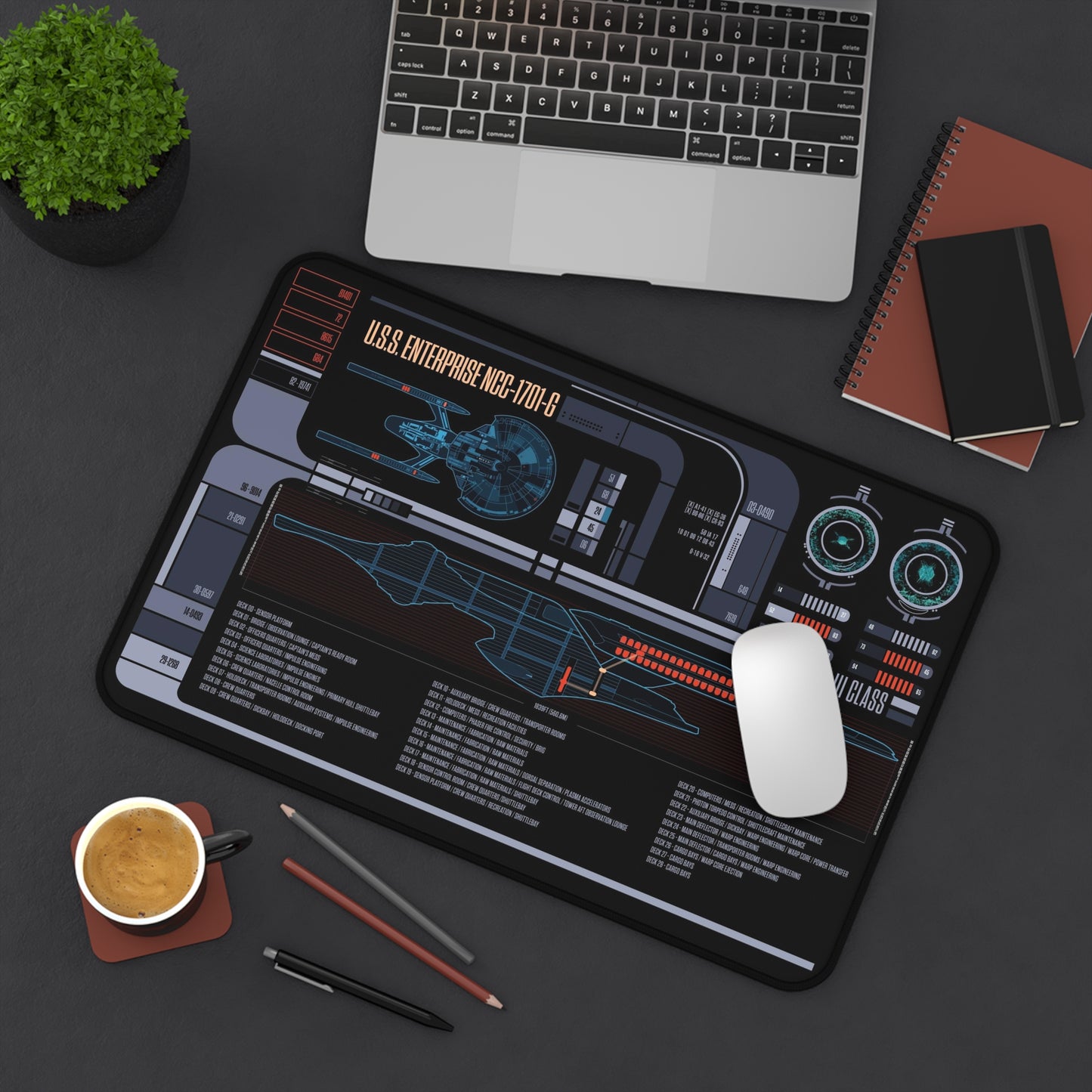 Entersprise G Desk Mat