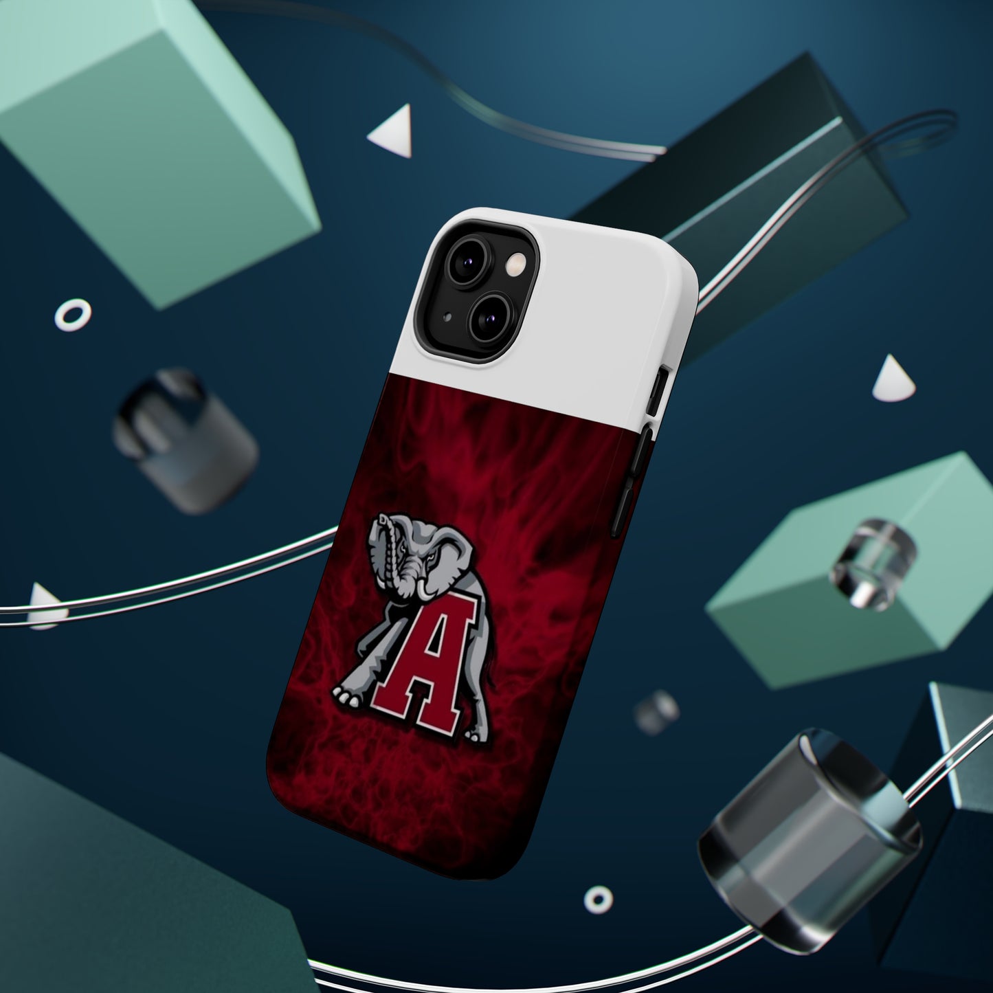 Alabama A MagSafe Tough Cases (White)