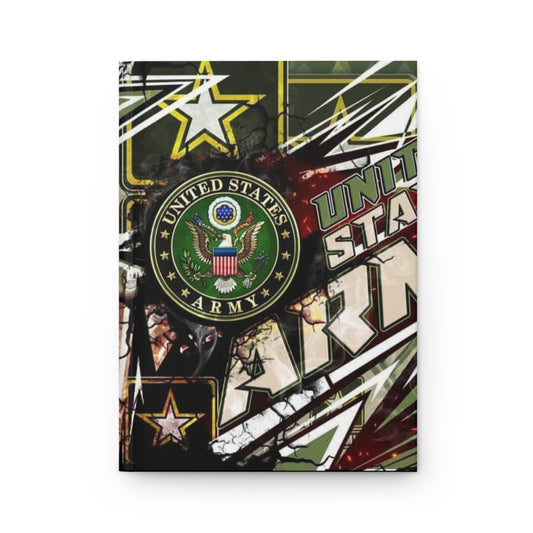 Hardcover Journal with United States Army Design
