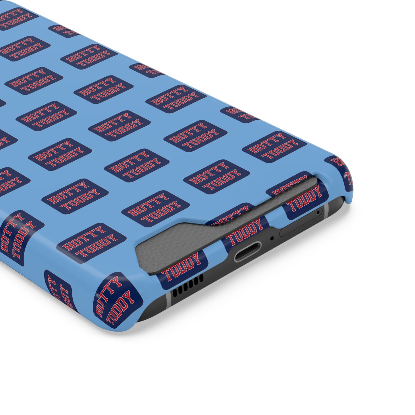 iPhone and Samsung Hotty Toddy (BLUE) Phone Case With Card Holder